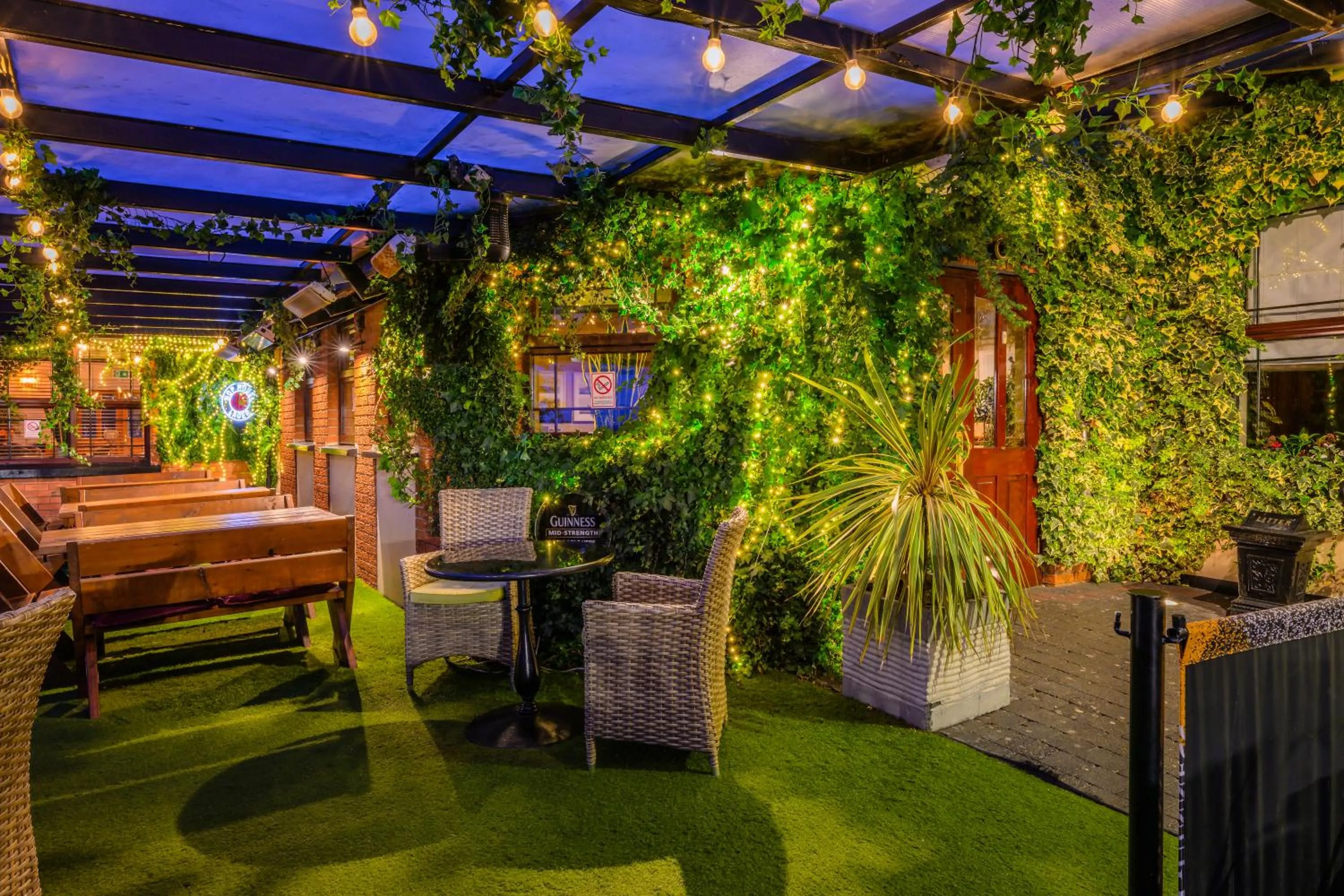 Garden in Flagstaff Lodge