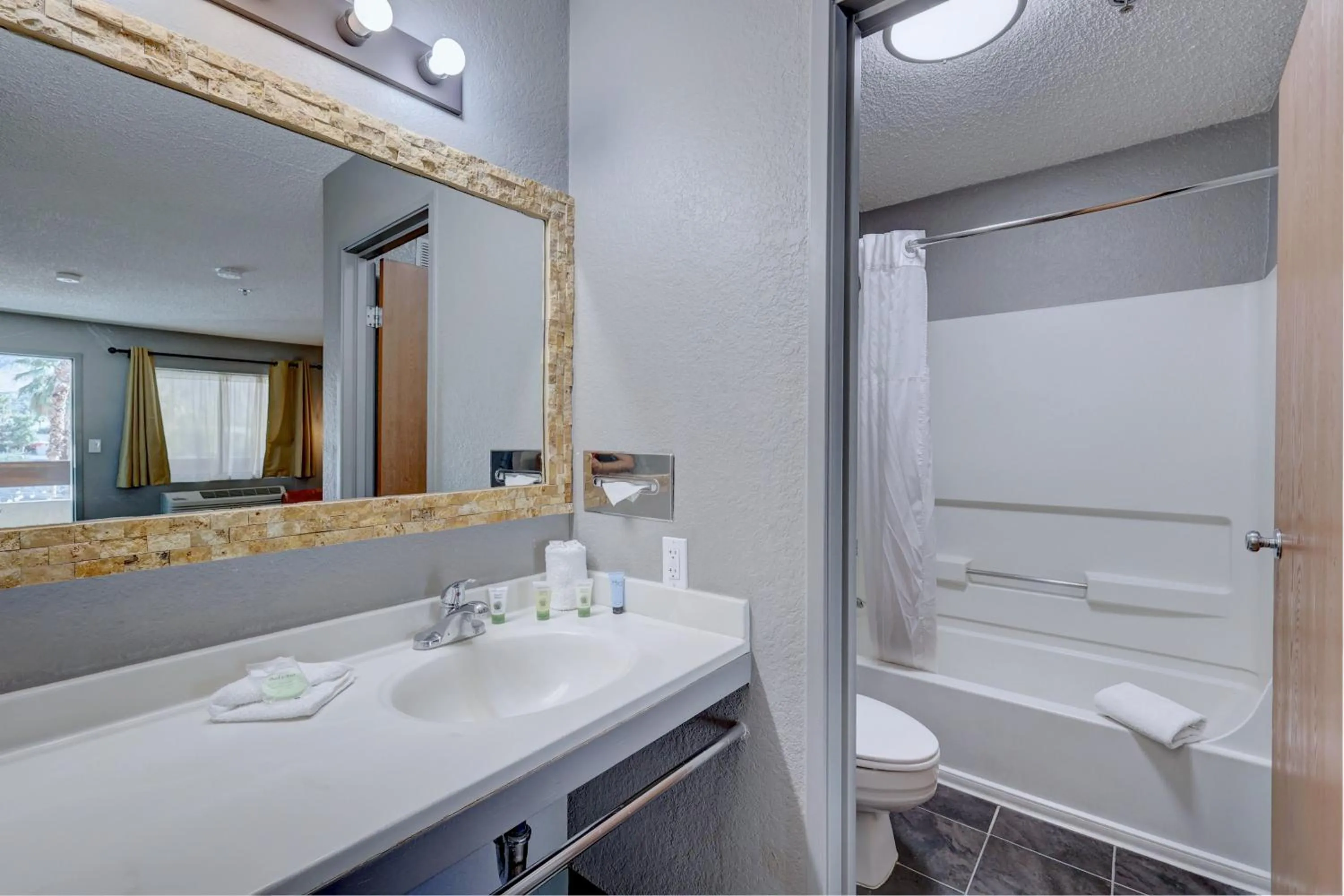 Bathroom in The Infusion Beach Club