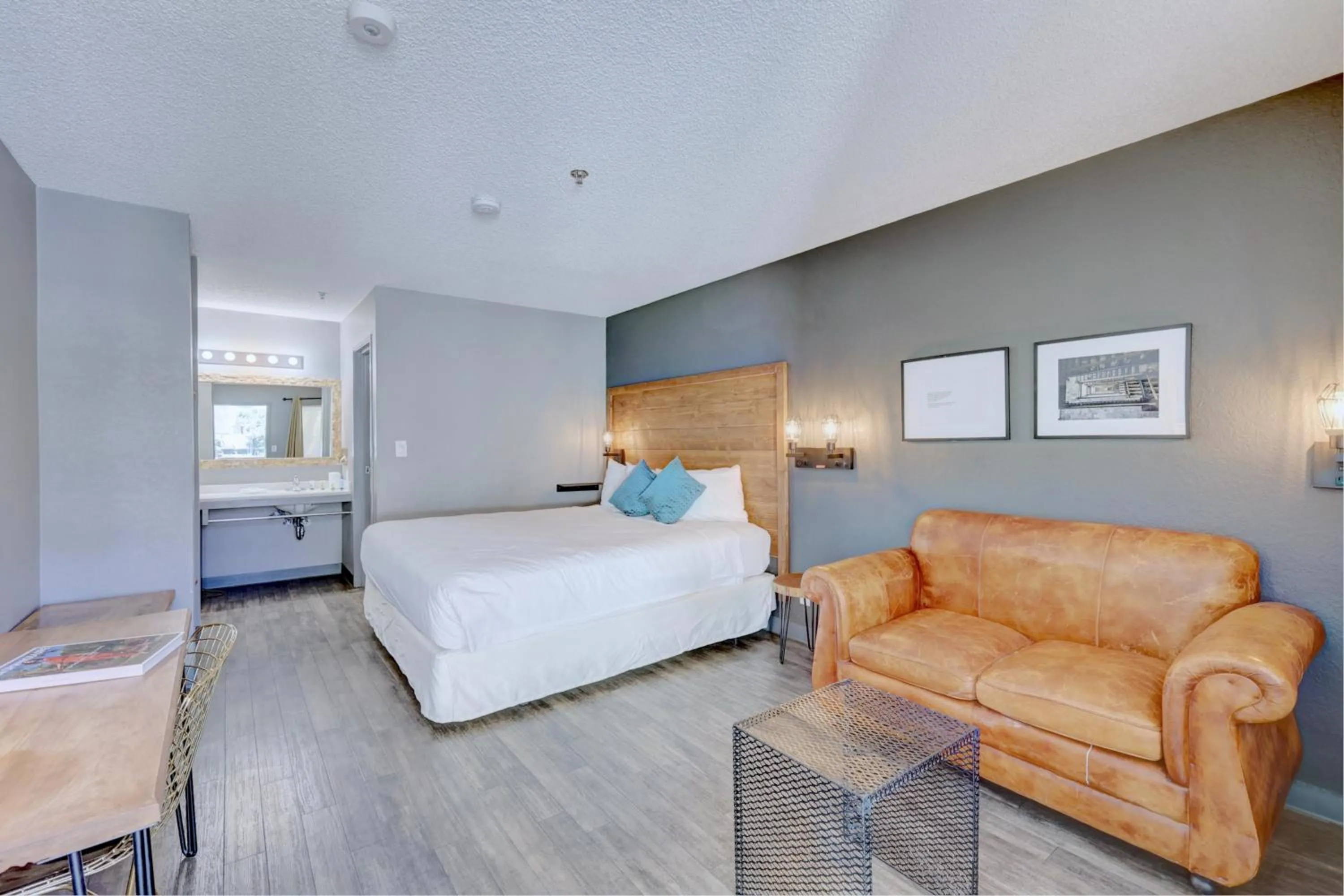 Photo of the whole room, Bed in The Infusion Beach Club