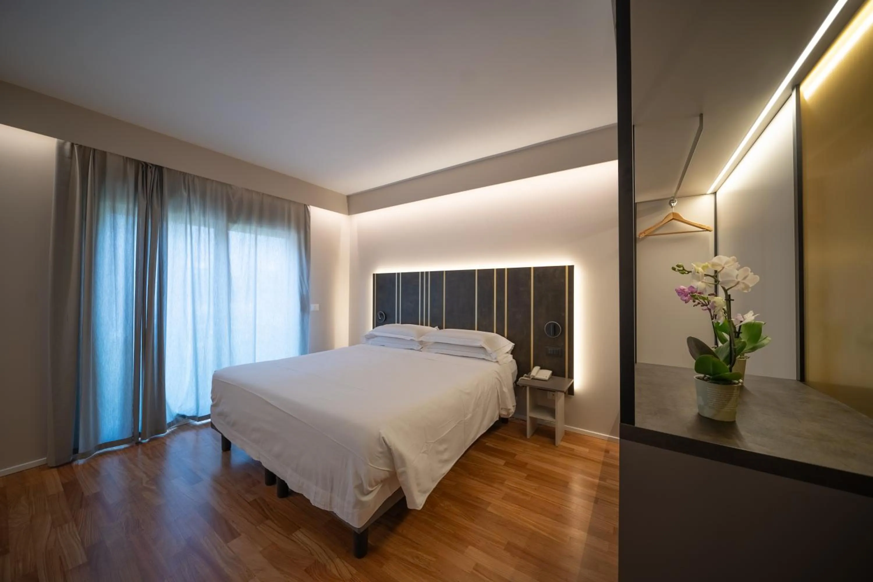 Bed in Plaza Hotel Catania