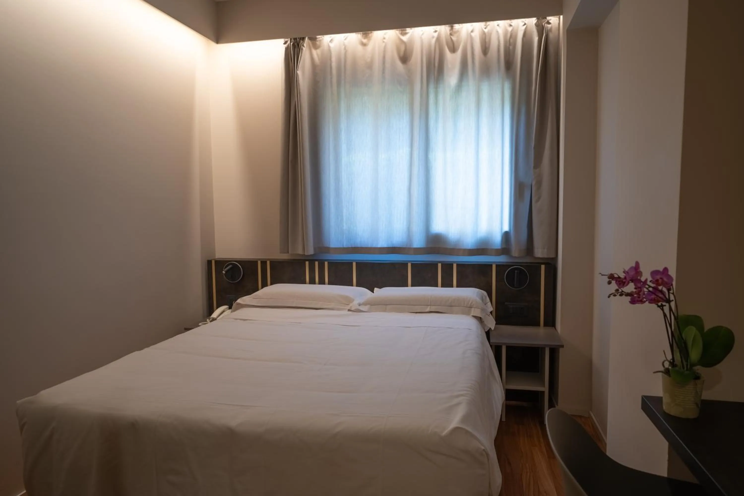 Bed in Plaza Hotel Catania