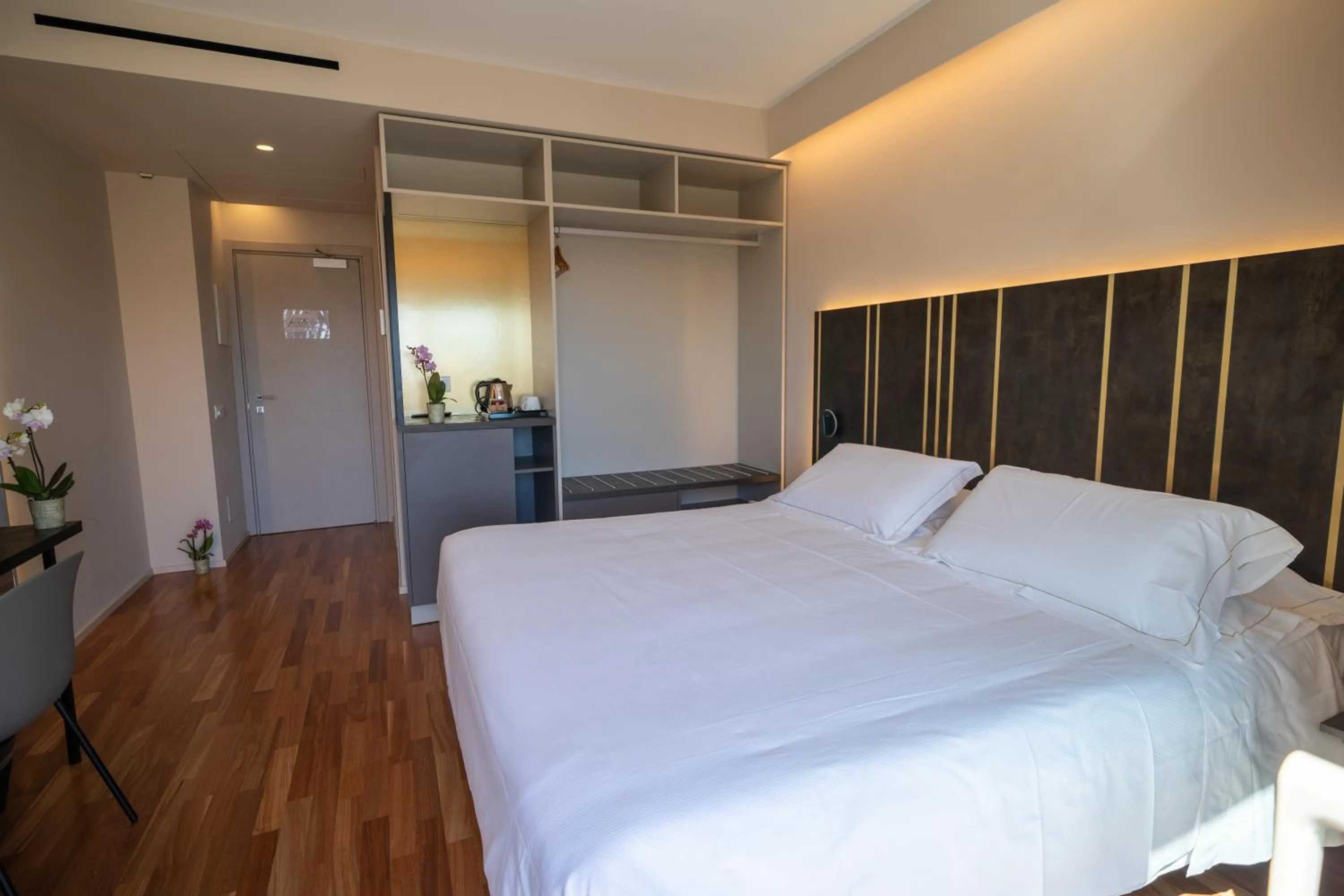 Bed in Plaza Hotel Catania