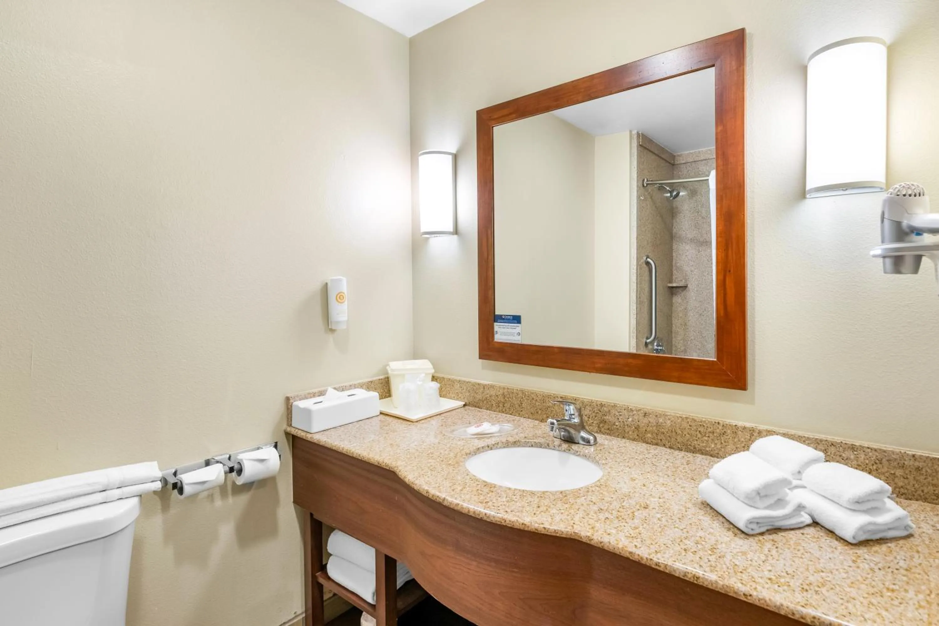 Bathroom in Comfort Suites Orlando Airport
