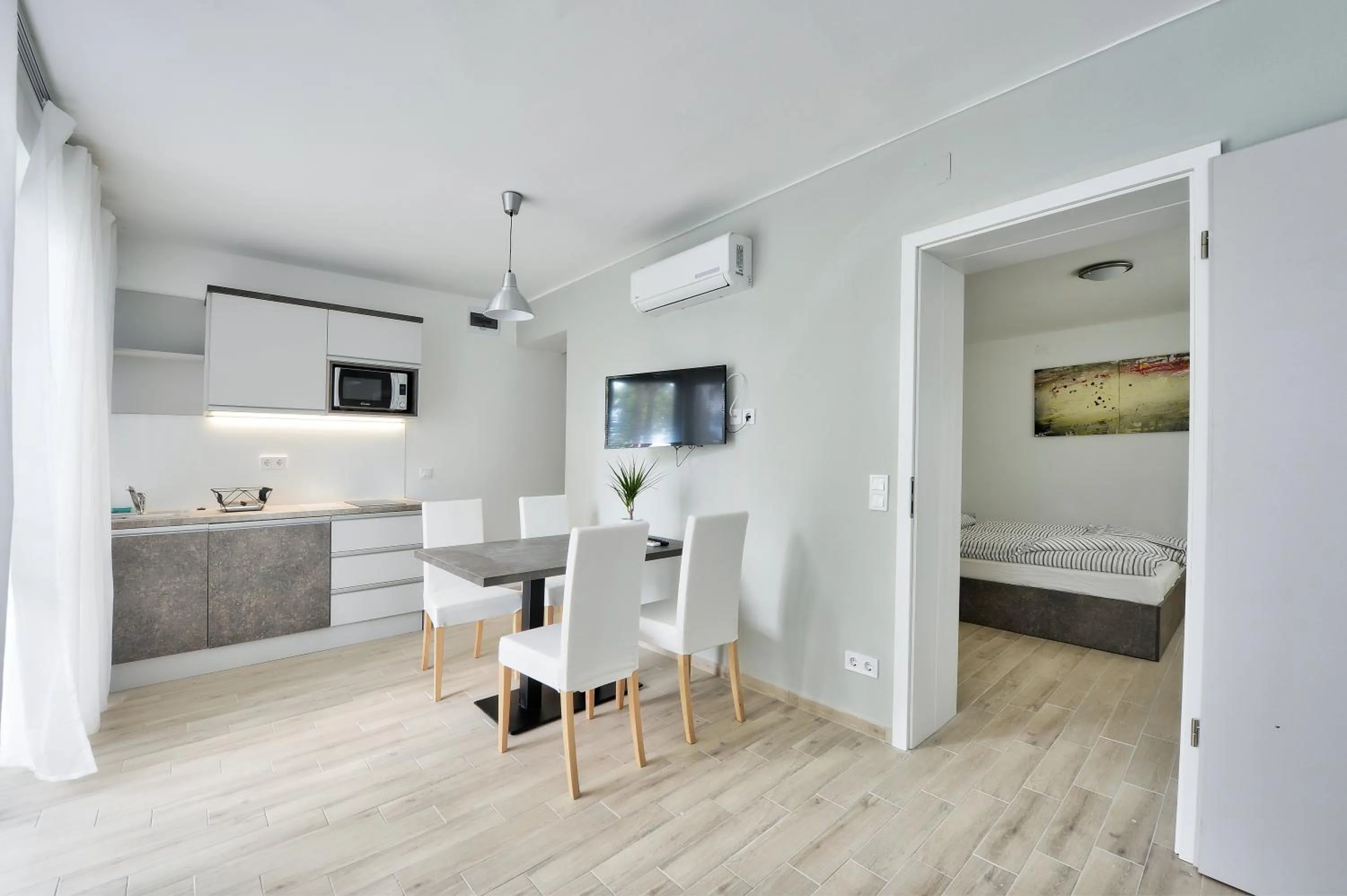 Kitchen or kitchenette in Villa Oliver 2 Siófok