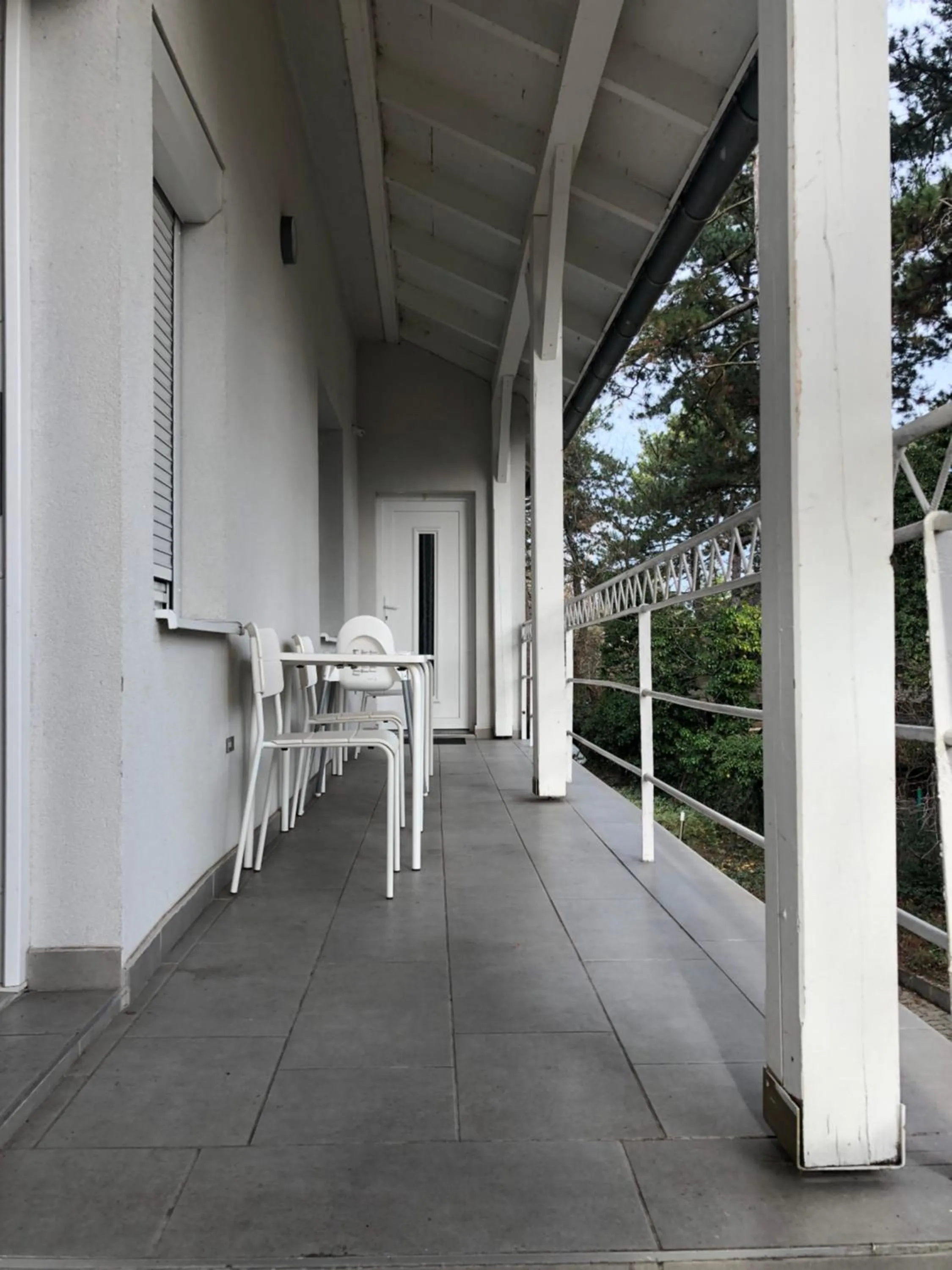 Balcony/Terrace in Villa Oliver 2 Siófok