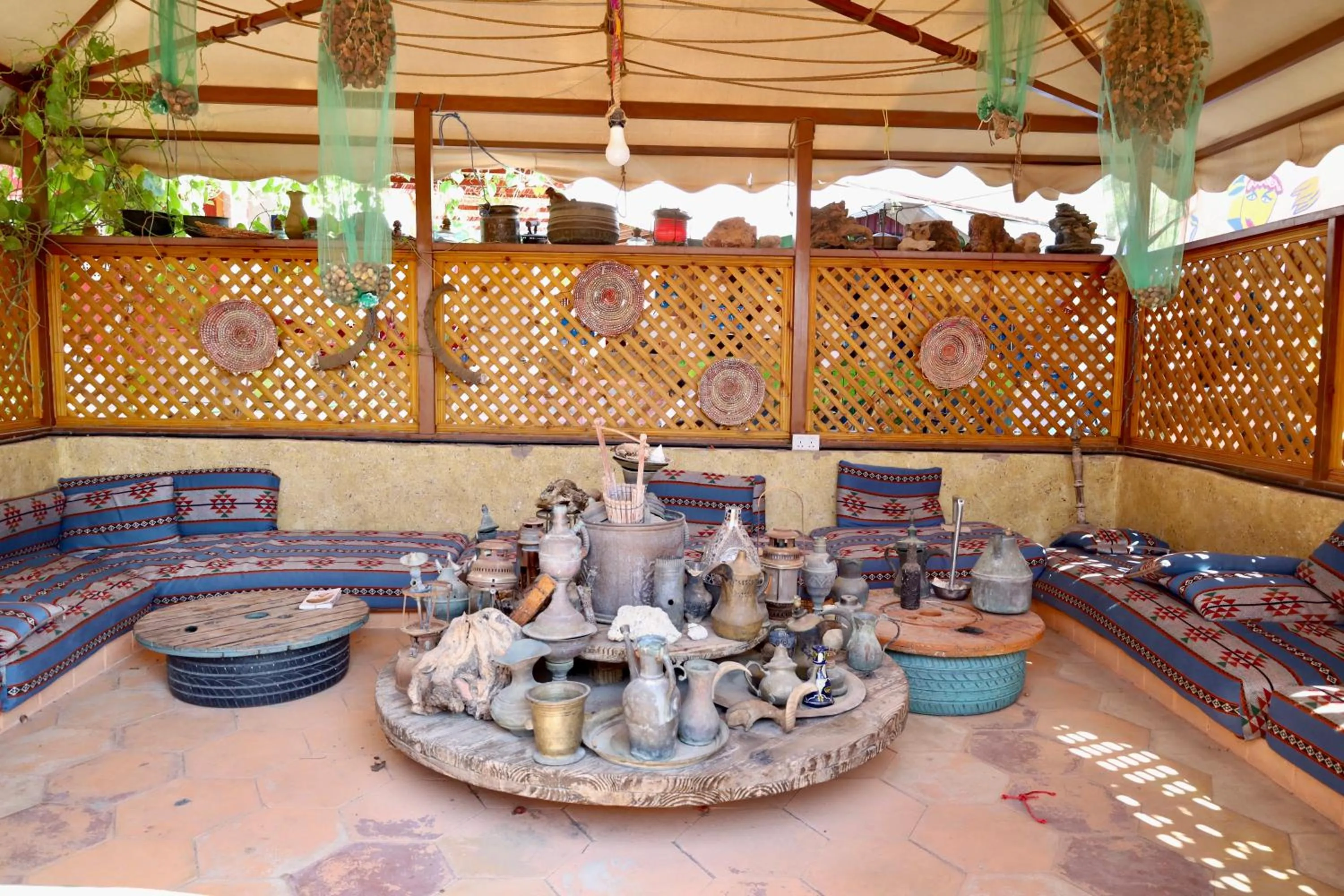 Seating area in Bedouin Garden Village, hotel Dive