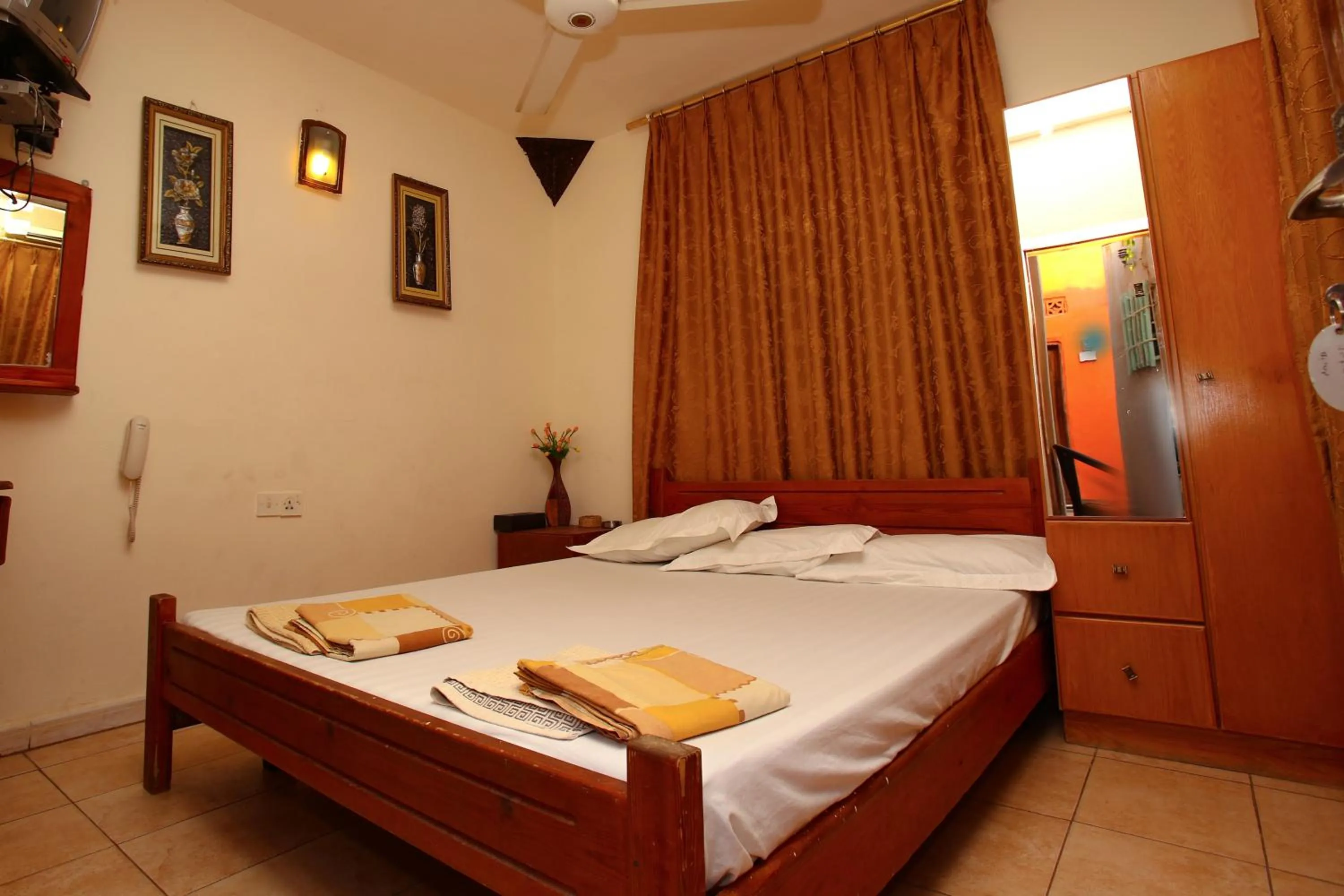 Bed in Bedouin Garden Village, hotel Dive