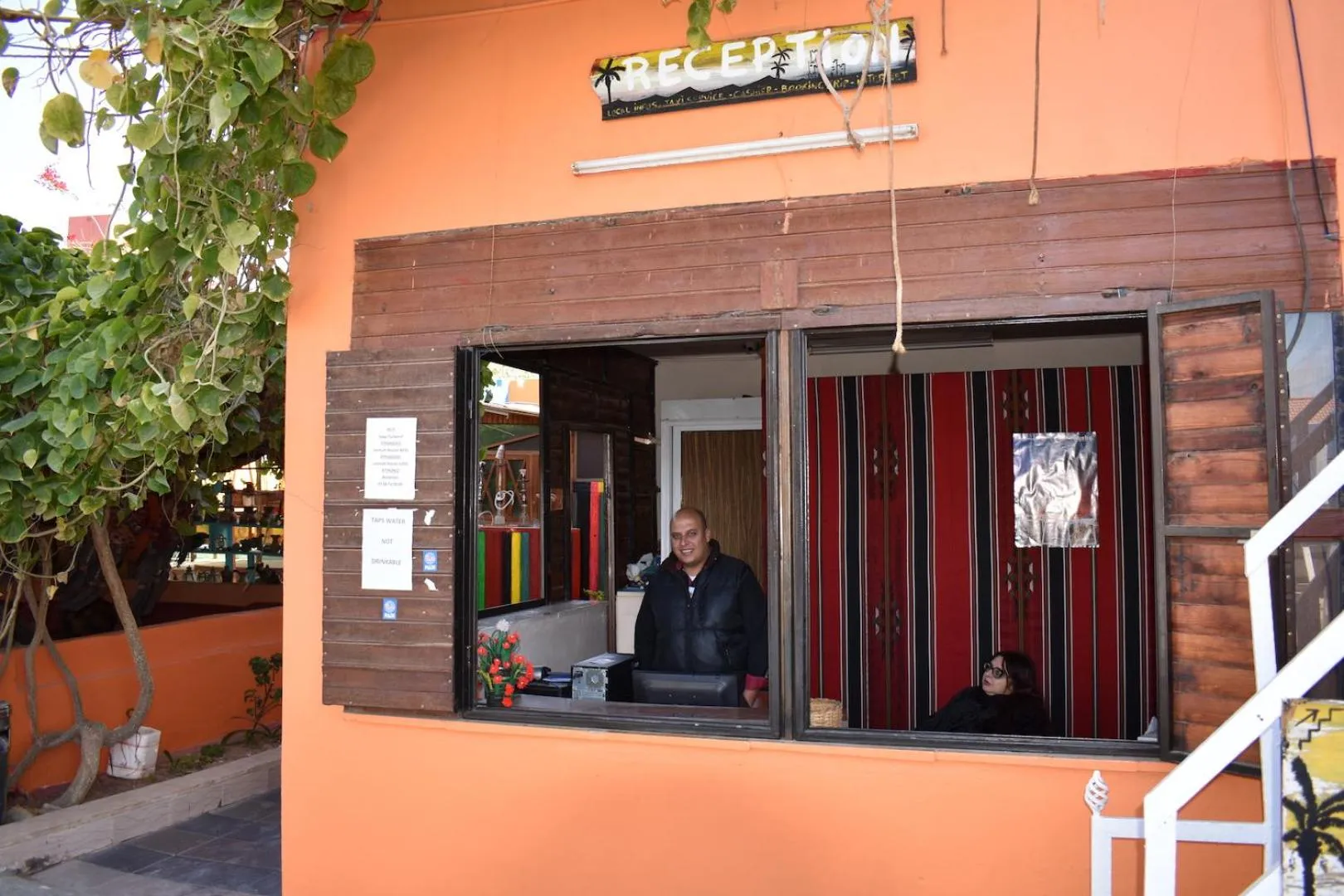 Staff in Bedouin Garden Village, hotel Dive