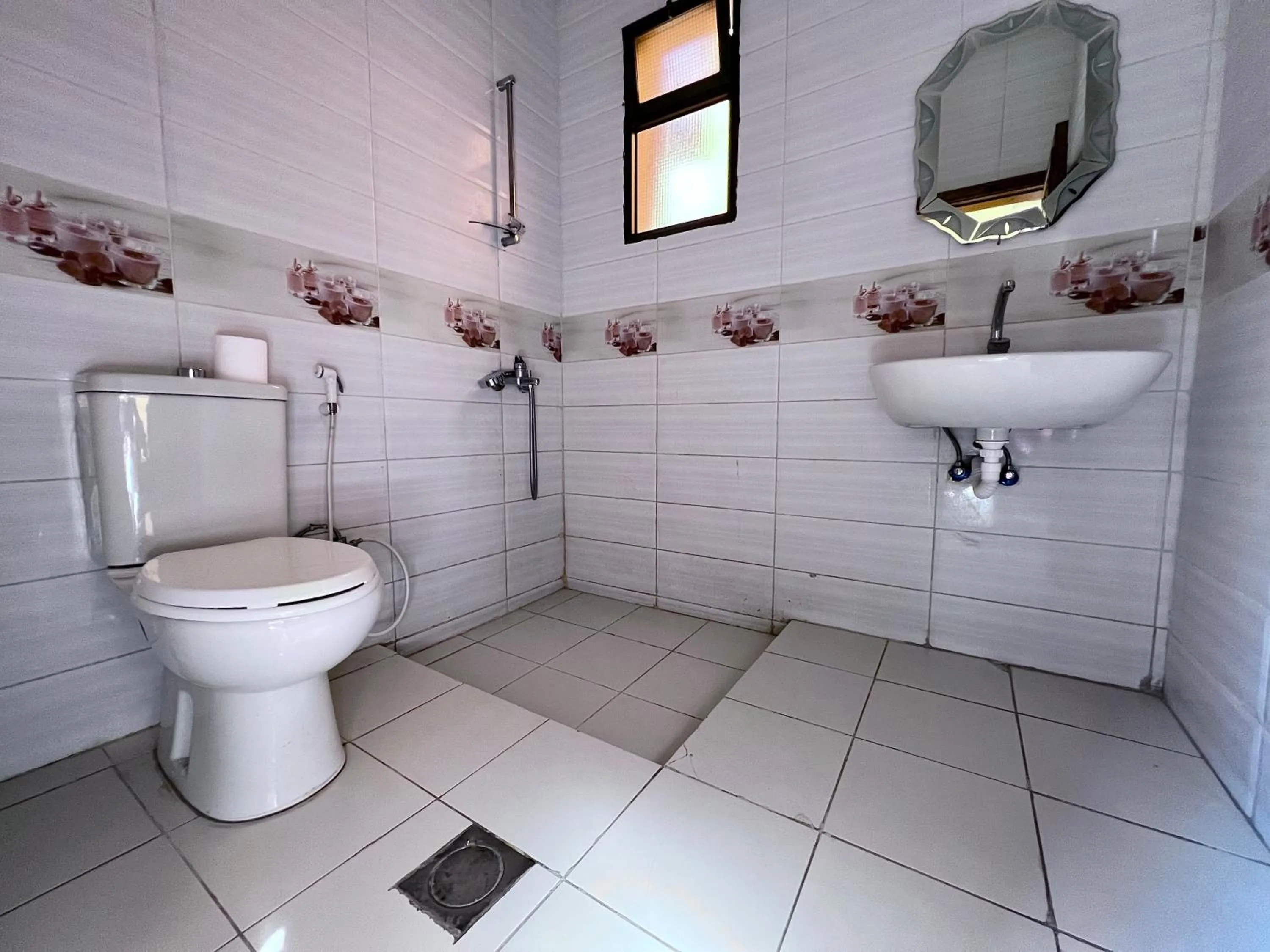 Toilet in Bedouin Garden Village, hotel Dive