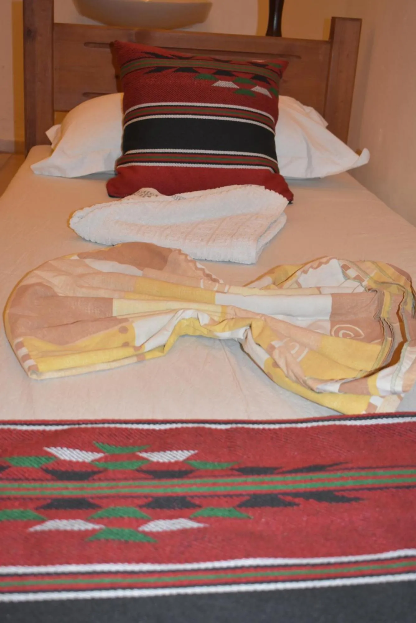 Bed in Bedouin Garden Village, hotel Dive