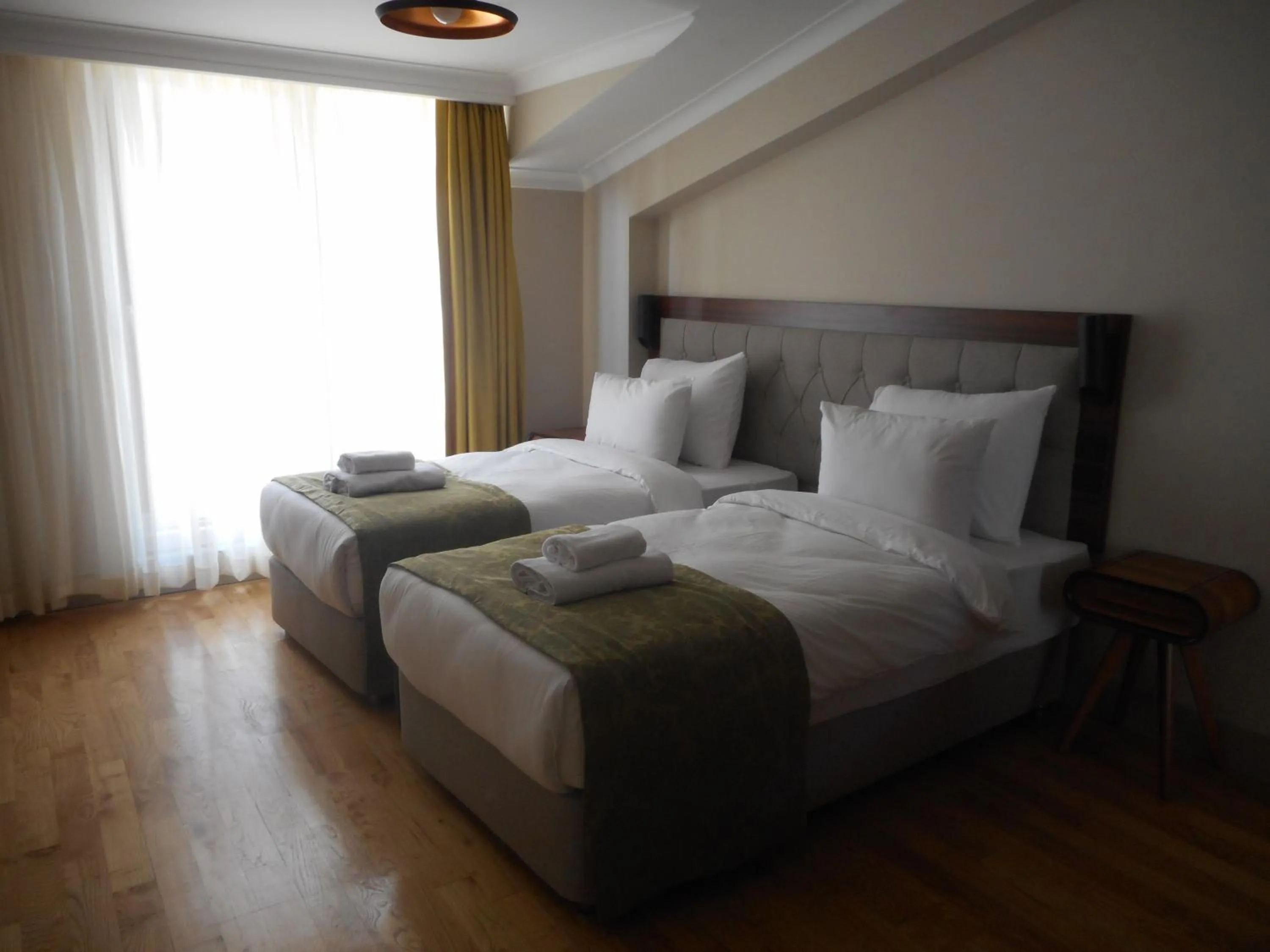 Bed in Keten Suites Taksim