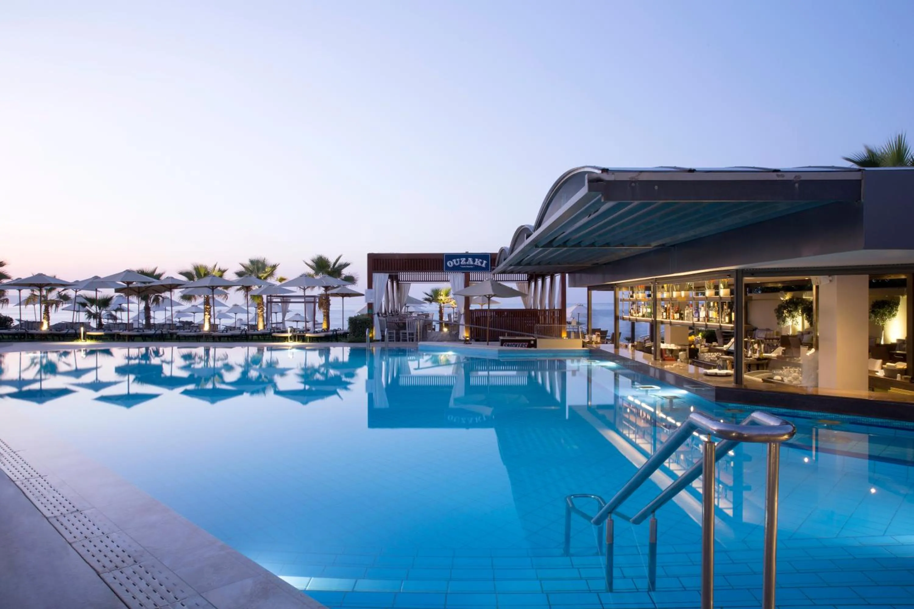Swimming pool in Thalassa Beach Resort & Spa (Adults Only)