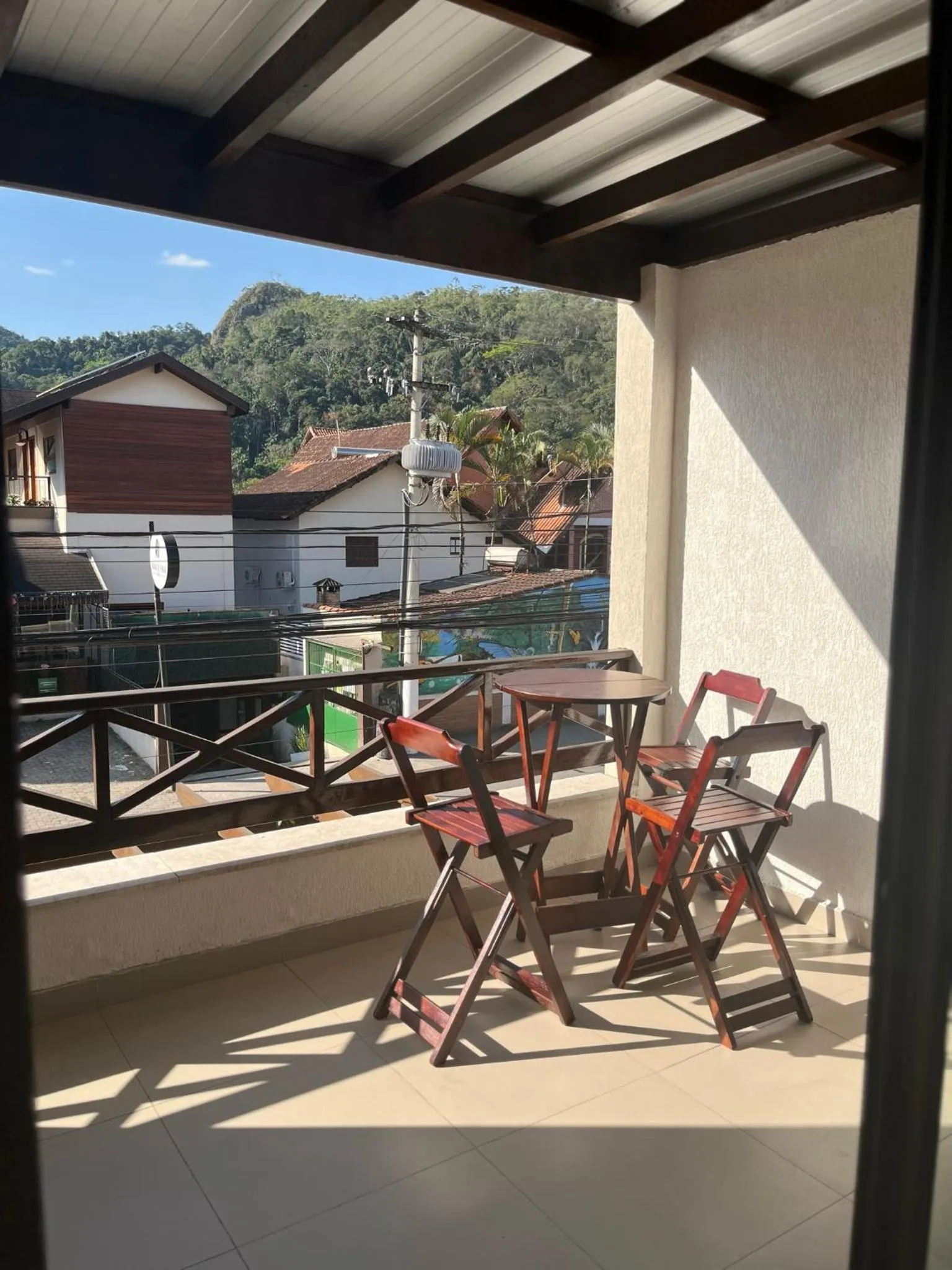 Balcony/Terrace in Pousada do Sol