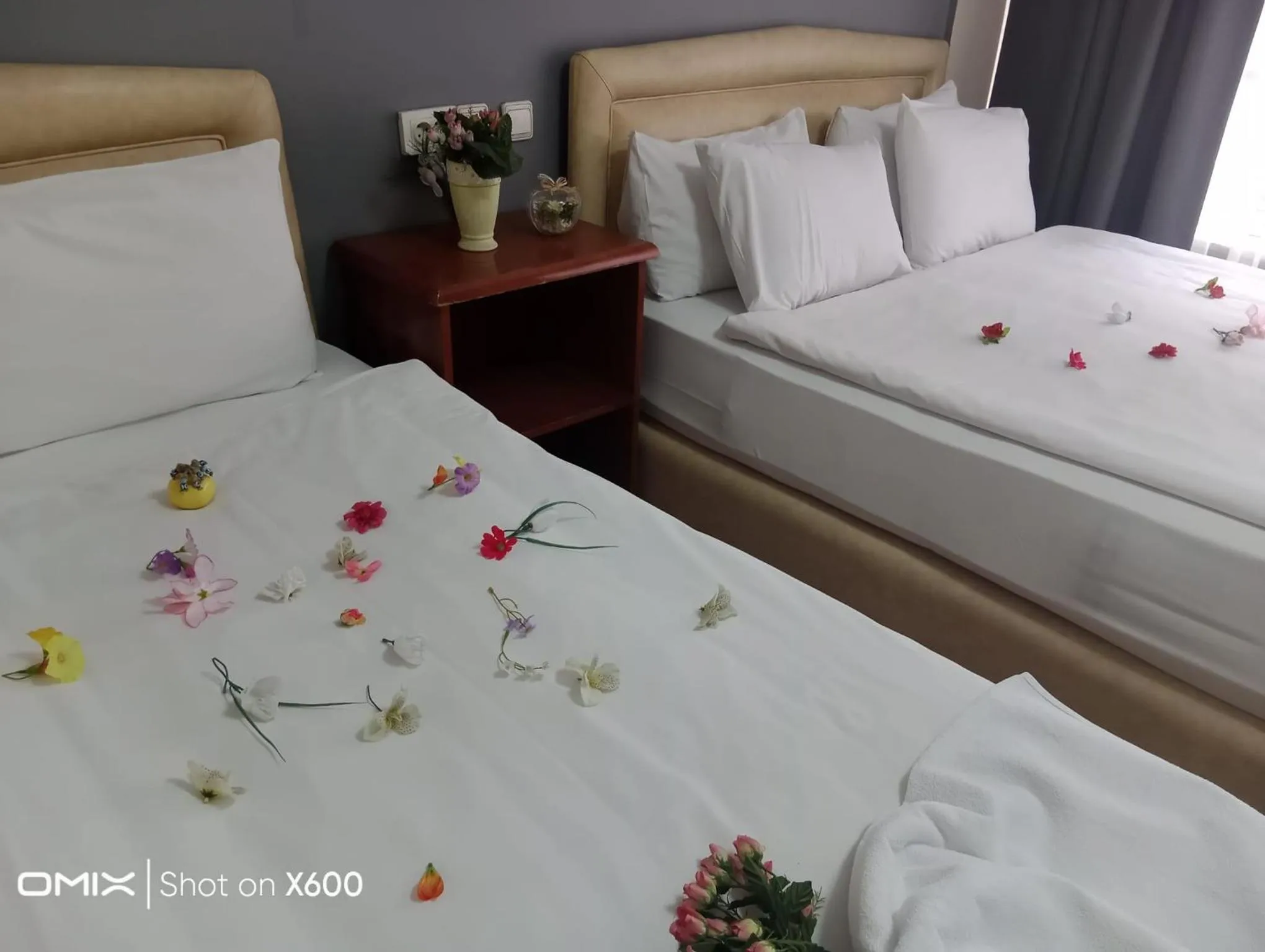 Bed in Hotel Cesmeli