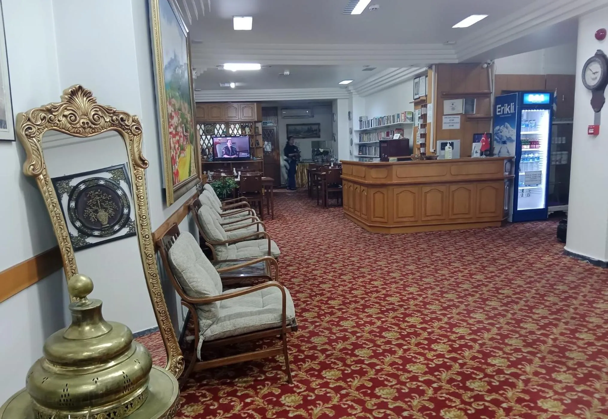 Lobby or reception in Hotel Cesmeli