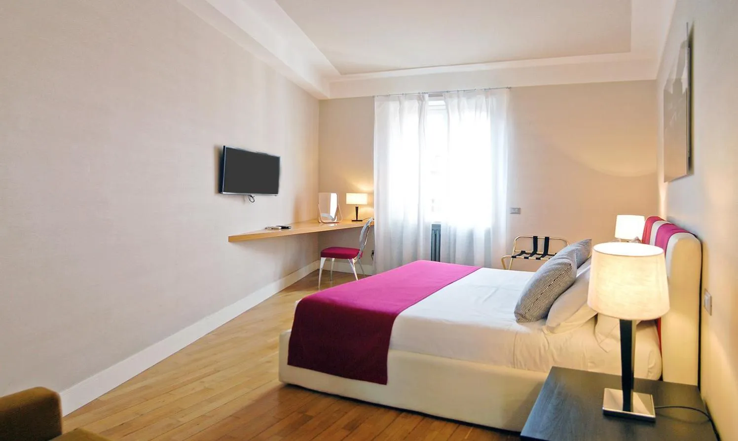 Bed in Adamas Luxury Suite