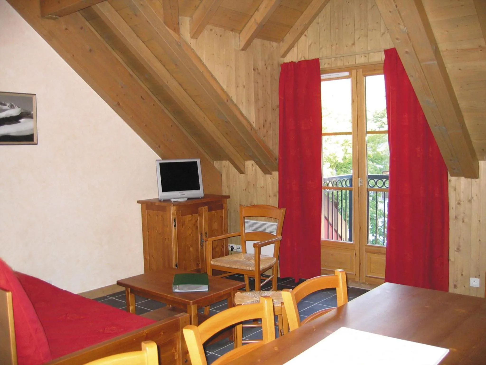 Seating area in Lagrange Vacances Les Arolles