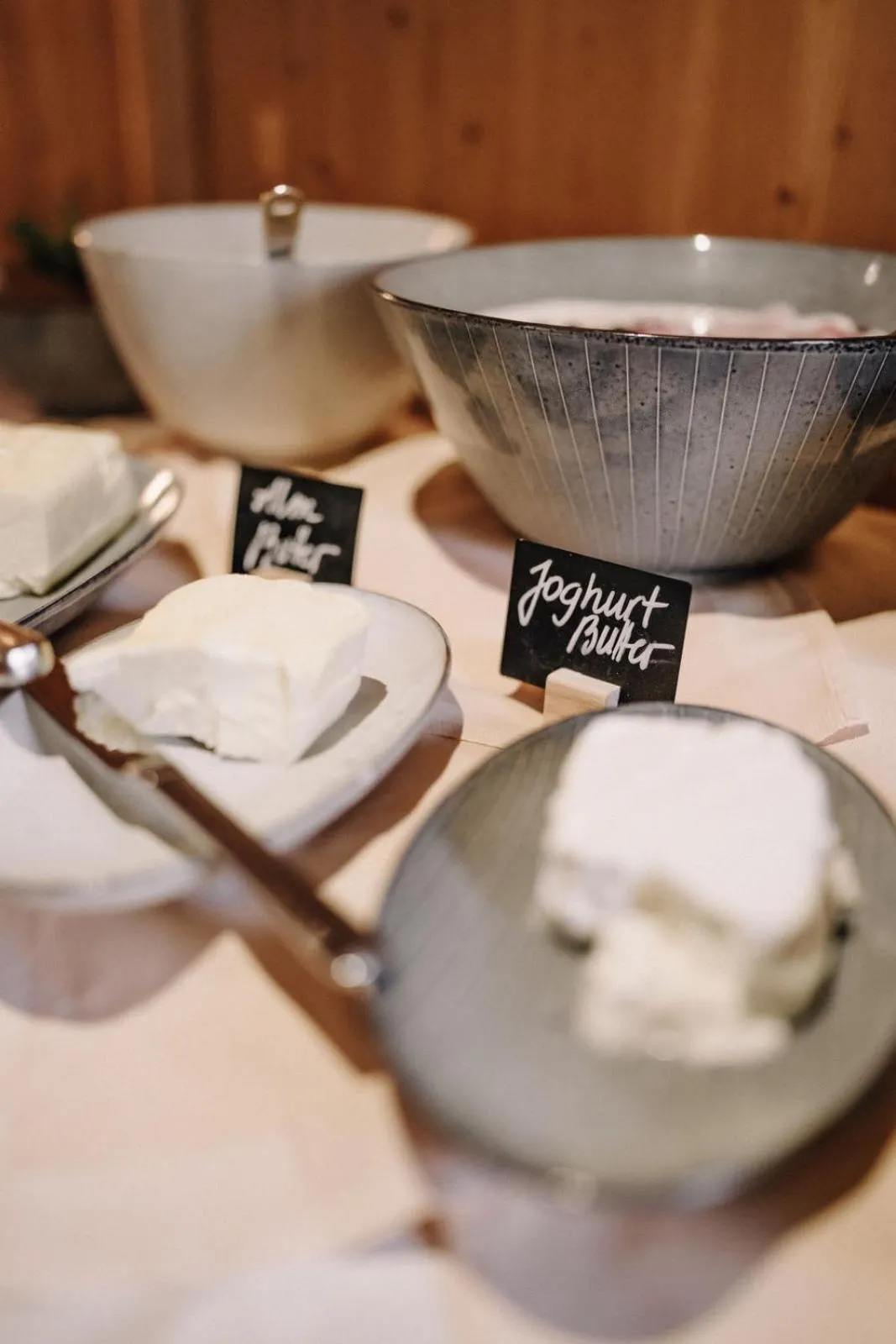 Buffet breakfast in ASTER Boutique Hotel & Chalets