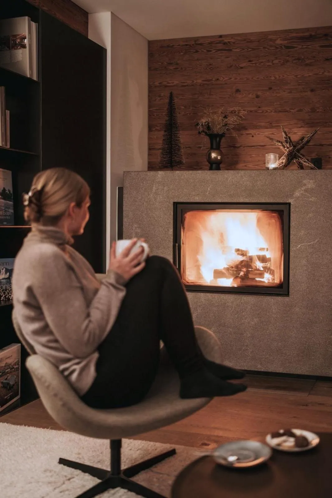 Lounge or bar in ASTER Boutique Hotel & Chalets