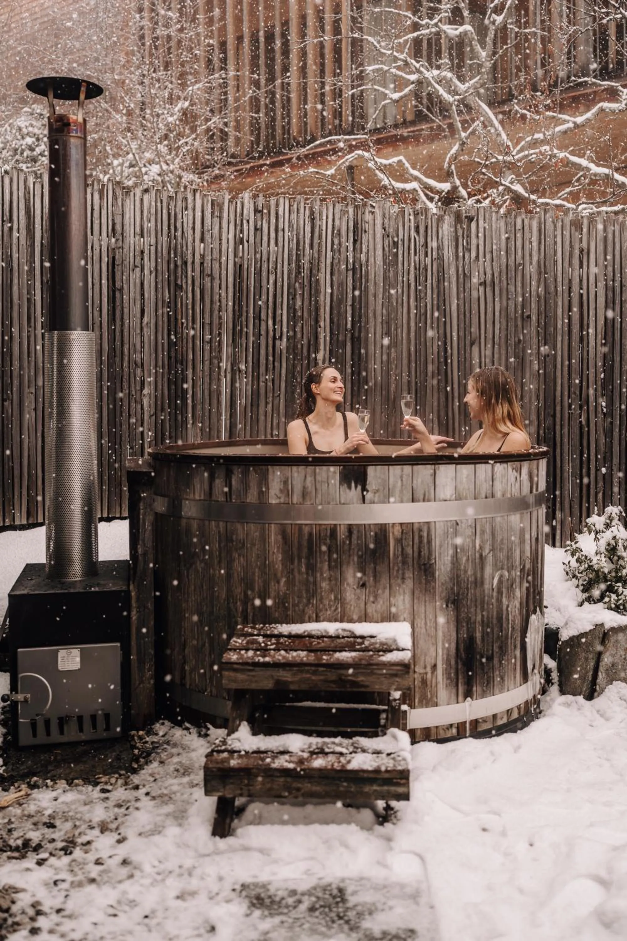 Hot Tub in ASTER Boutique Hotel & Chalets