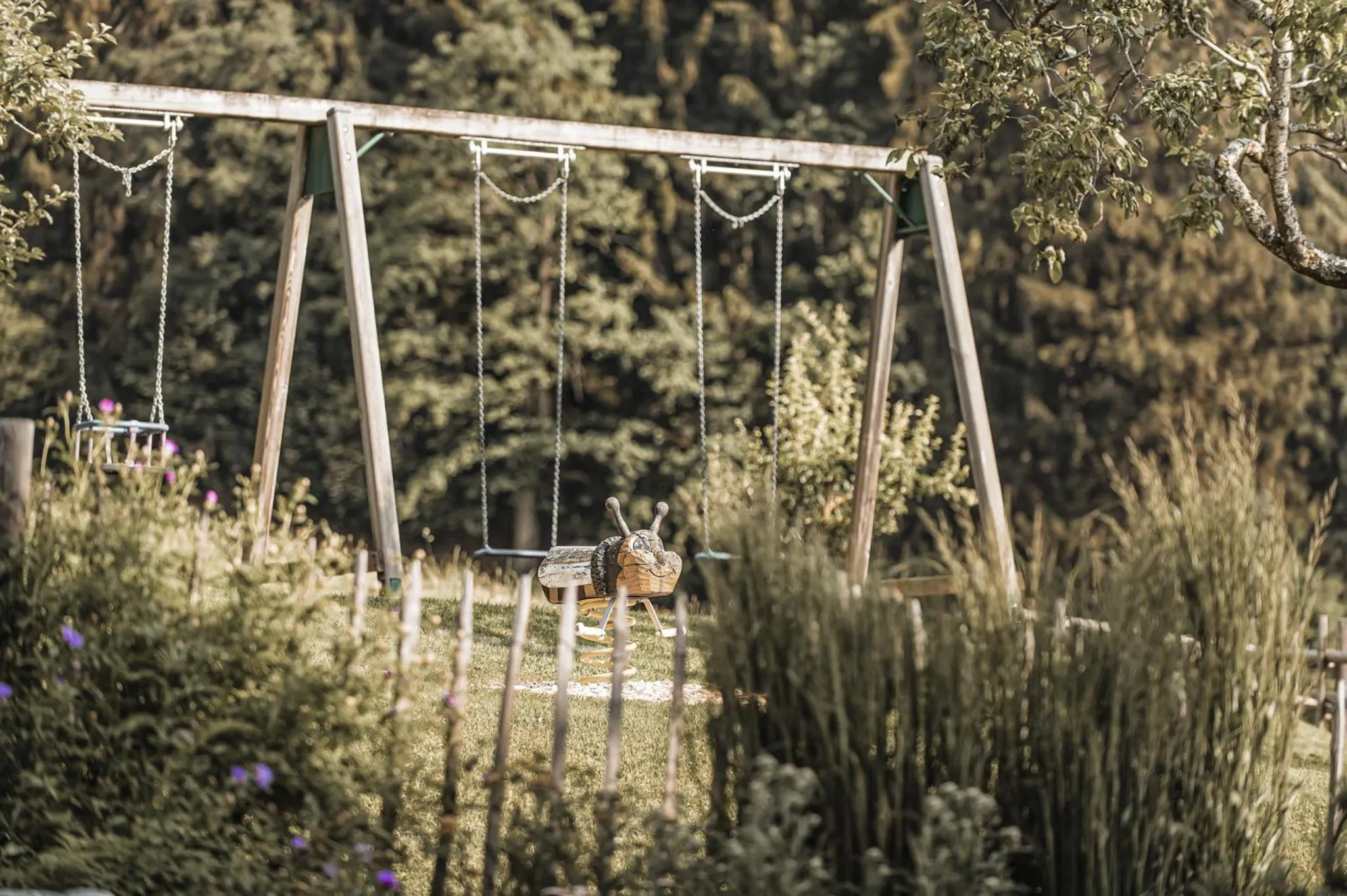 Children play ground in ASTER Boutique Hotel & Chalets