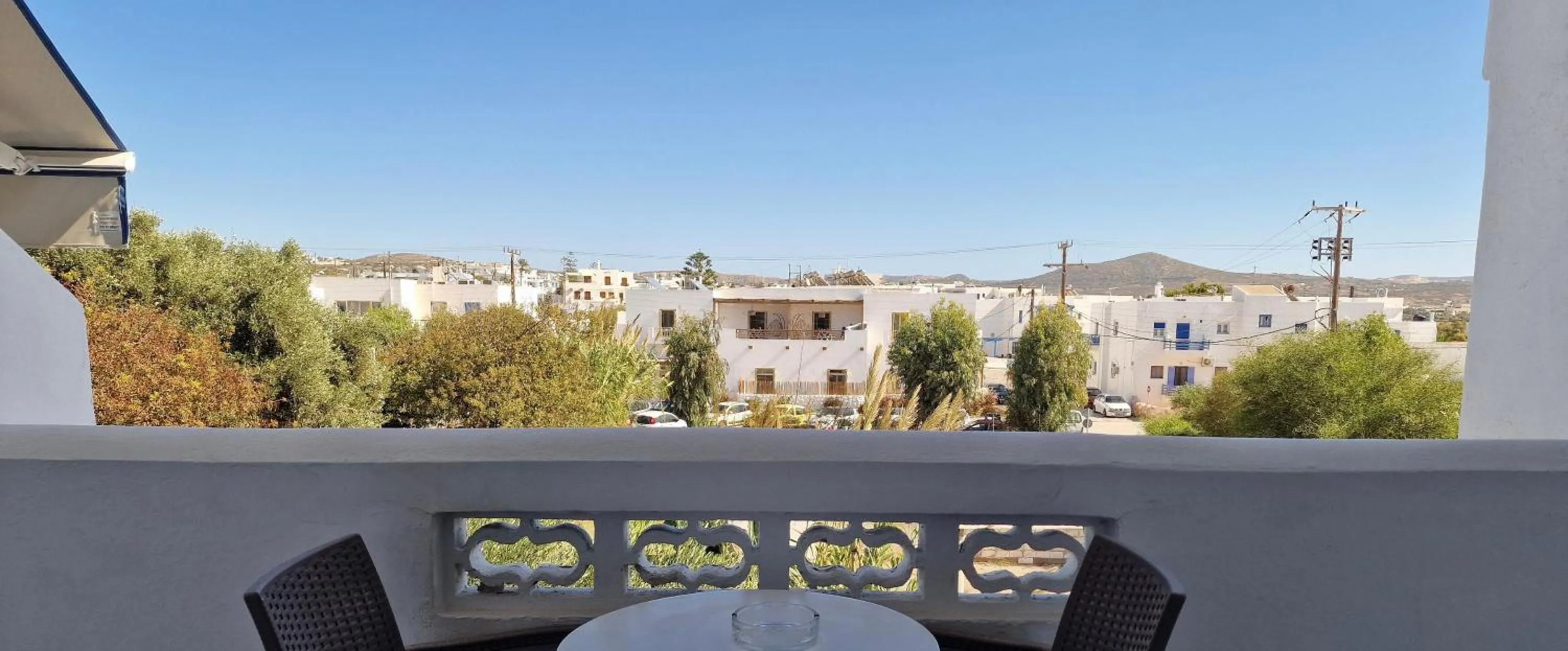 Balcony/Terrace in Hotel Dionysis Studios