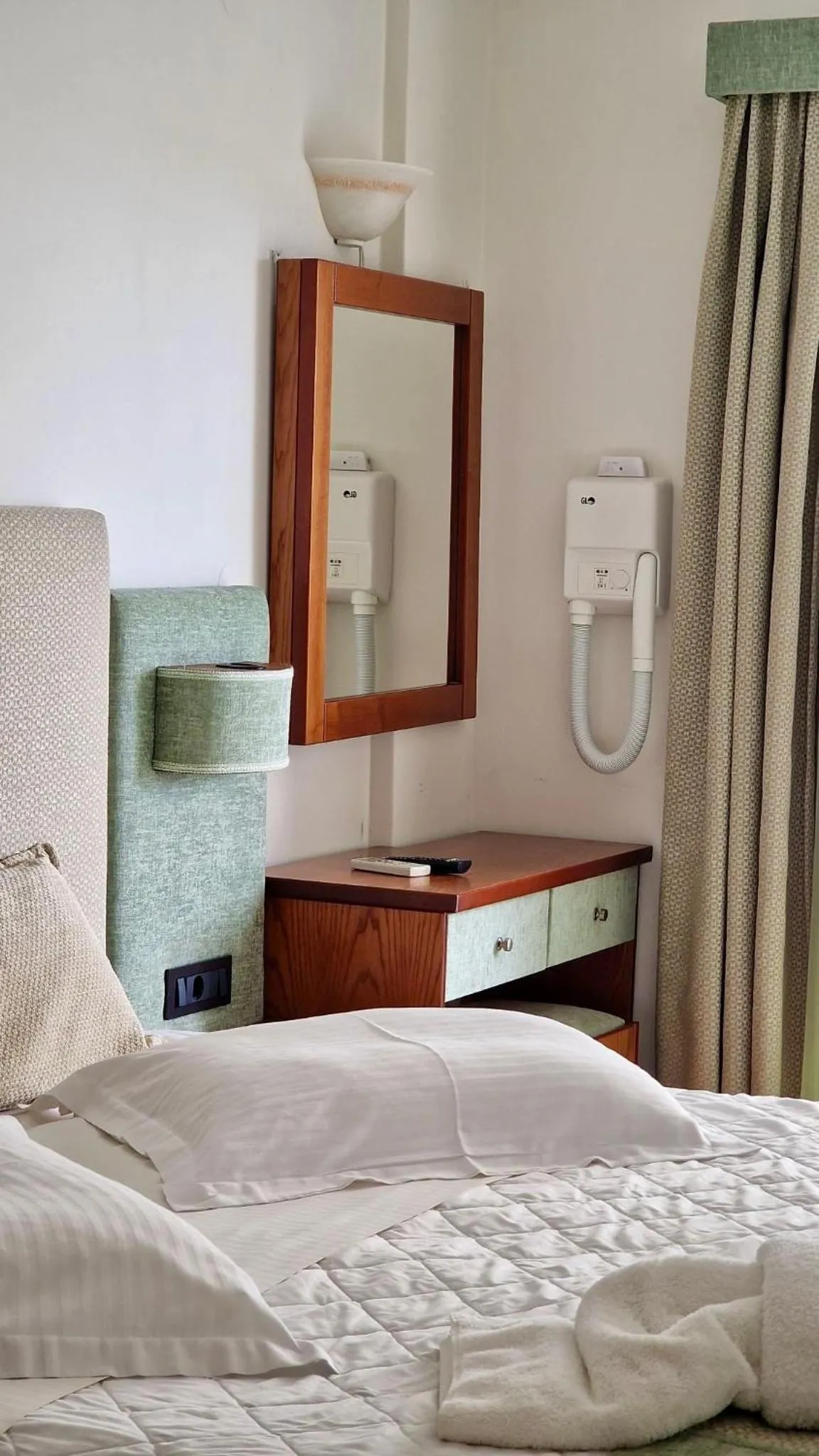 Bed in Hotel Dionysis Studios