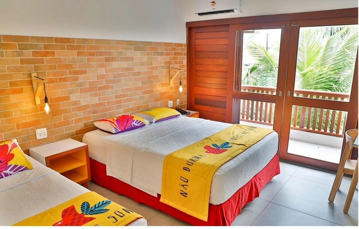 Bedroom, Bed in Hotel Village Porto De Galinhas