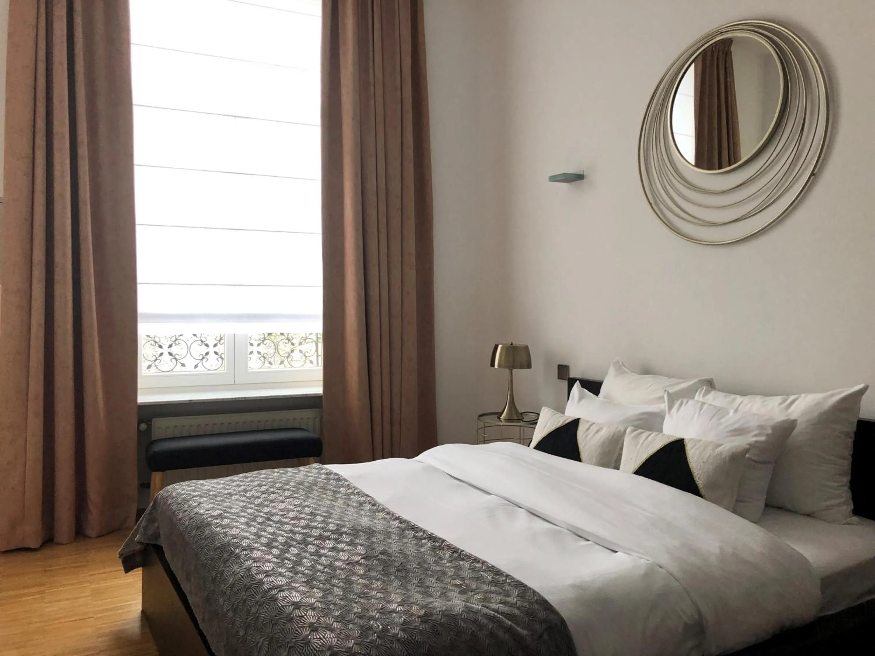 Bed in Hotel Vauban