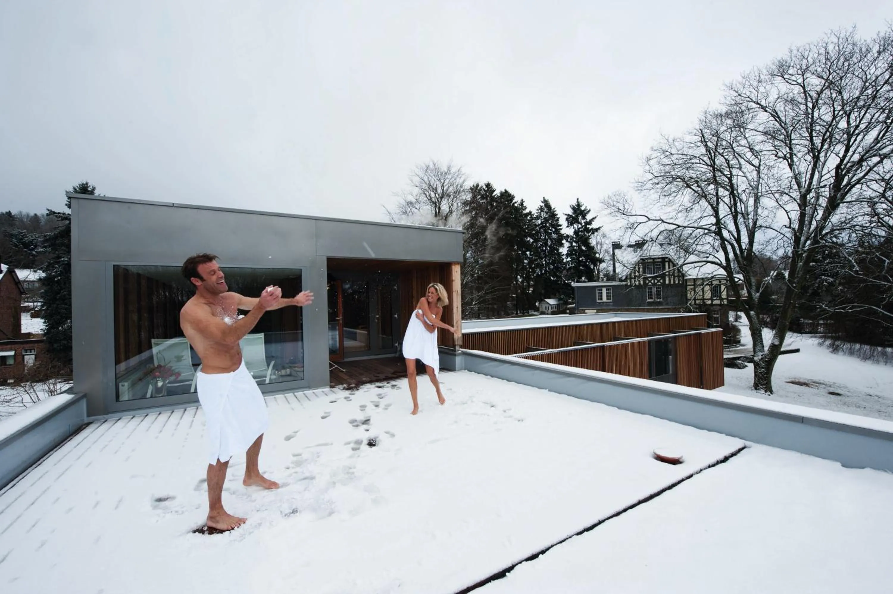 Guests in Romantik Hotel le Val d'Amblève