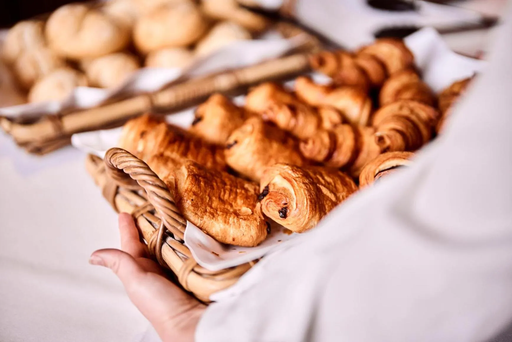Buffet breakfast in Romantik Hotel le Val d'Amblève