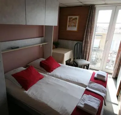 Bed in Hotel Anvers