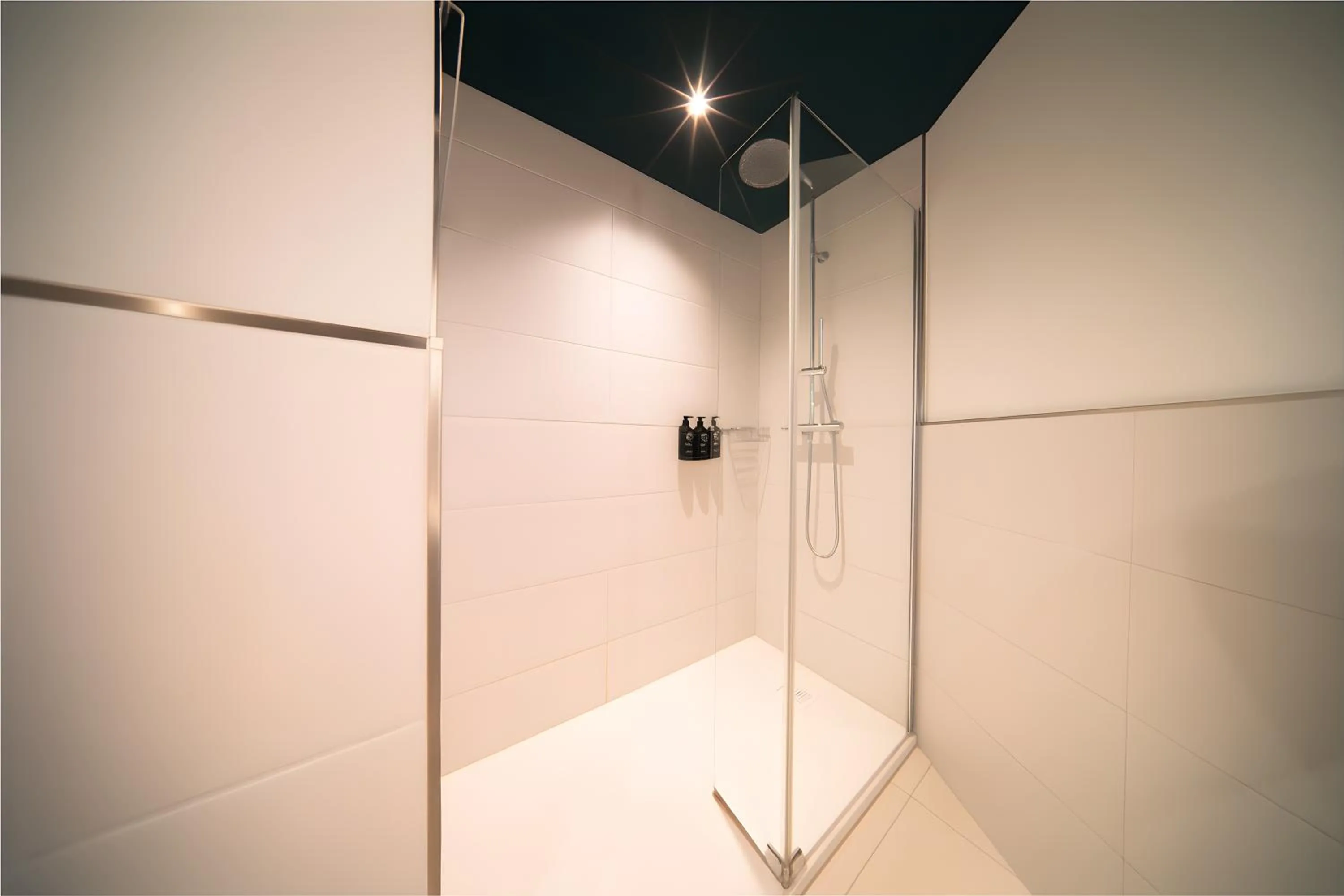 Shower in Maek Hotel Antwerp Central - Handwritten Collection by Accor