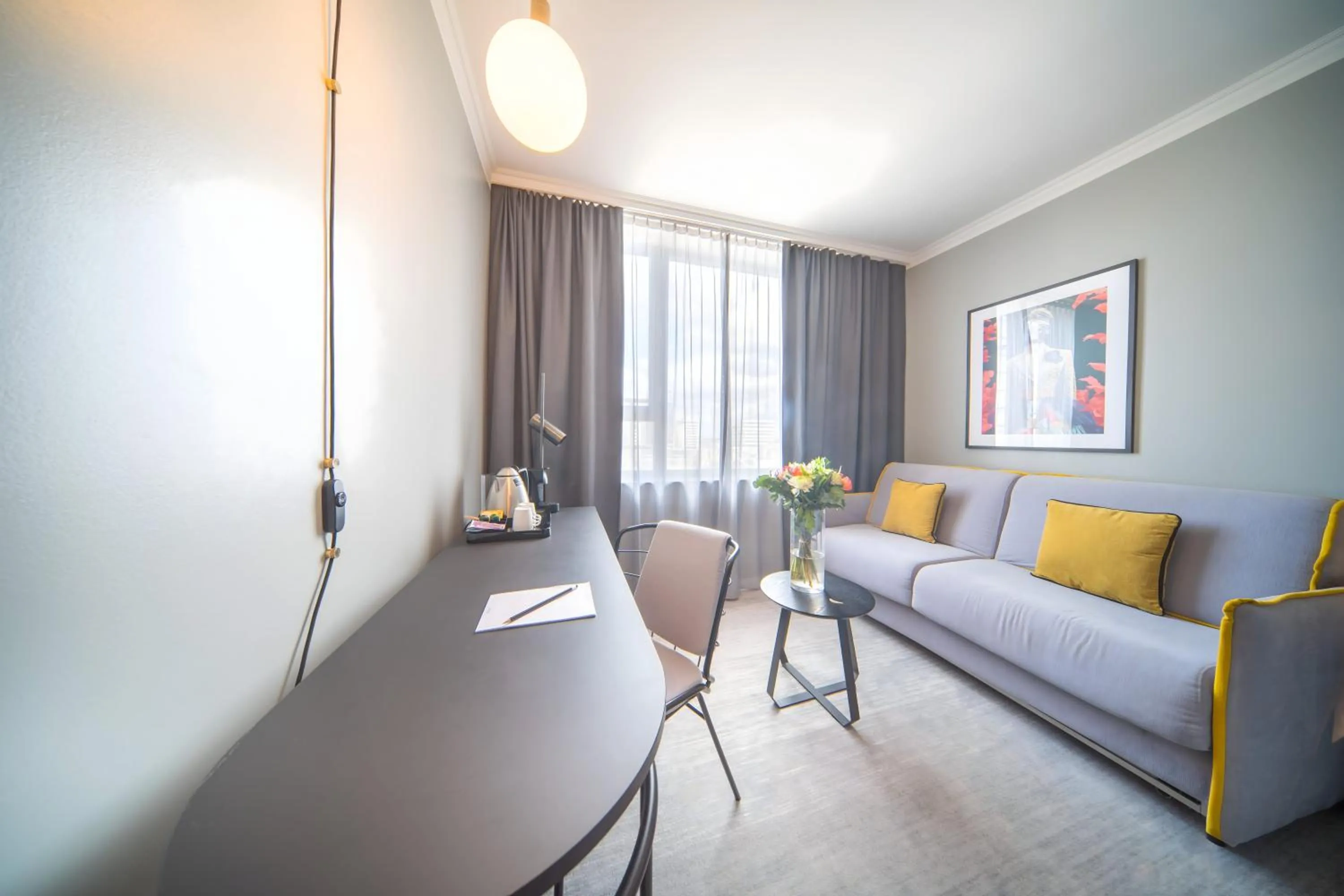 Bedroom in Maek Hotel Antwerp Central - Handwritten Collection by Accor