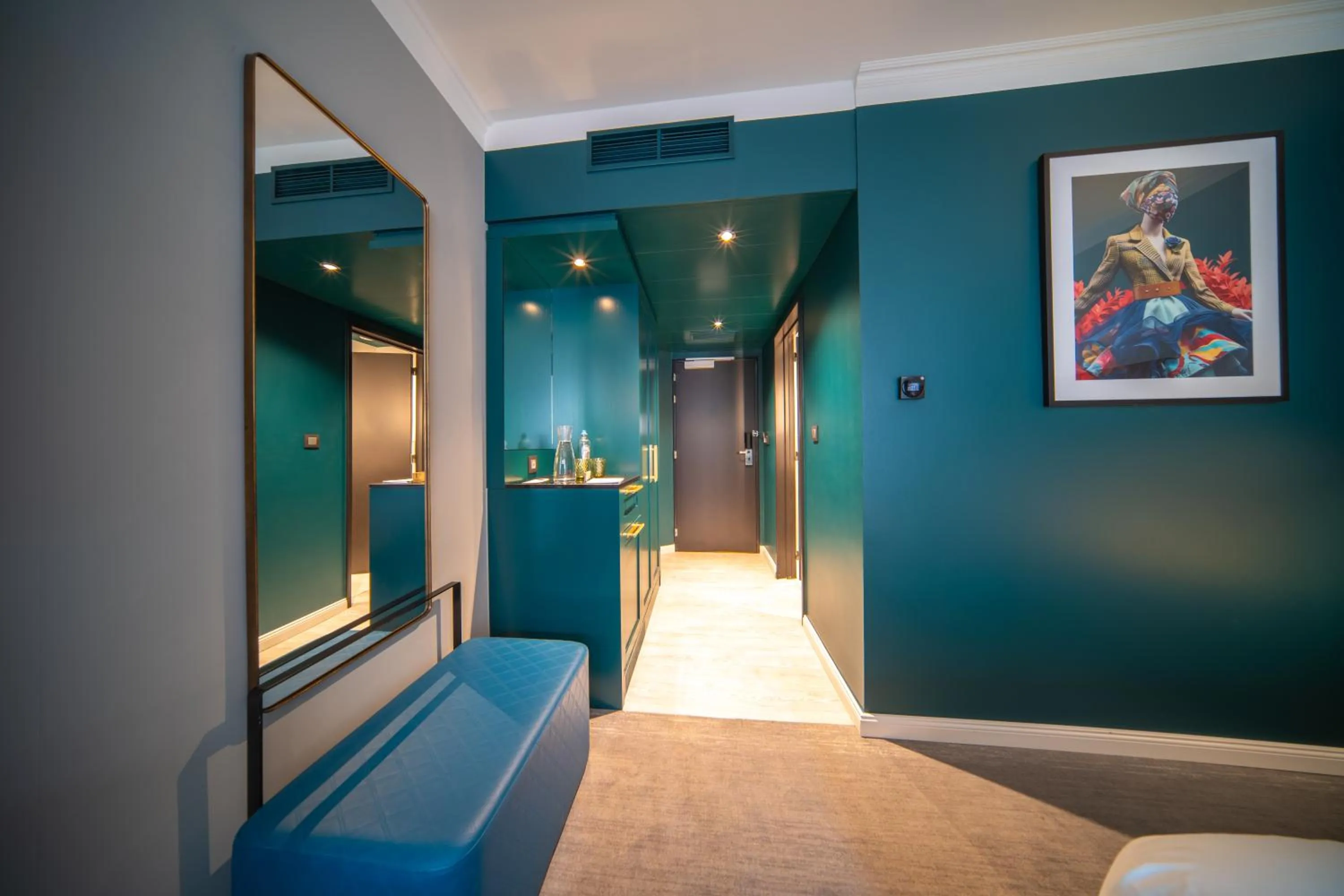 Bedroom, Bed in Maek Hotel Antwerp Central - Handwritten Collection by Accor