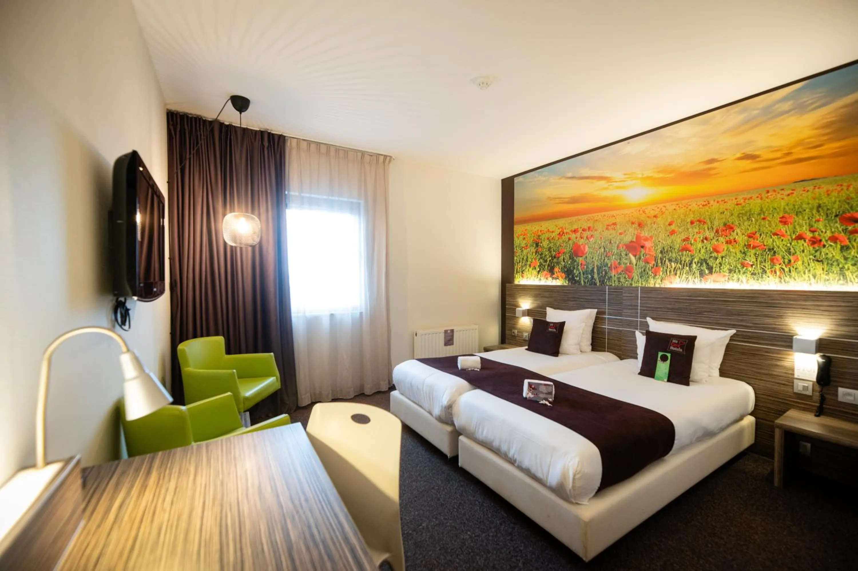 Bed in Hotel-Restaurant Horizon Ath-Lessines