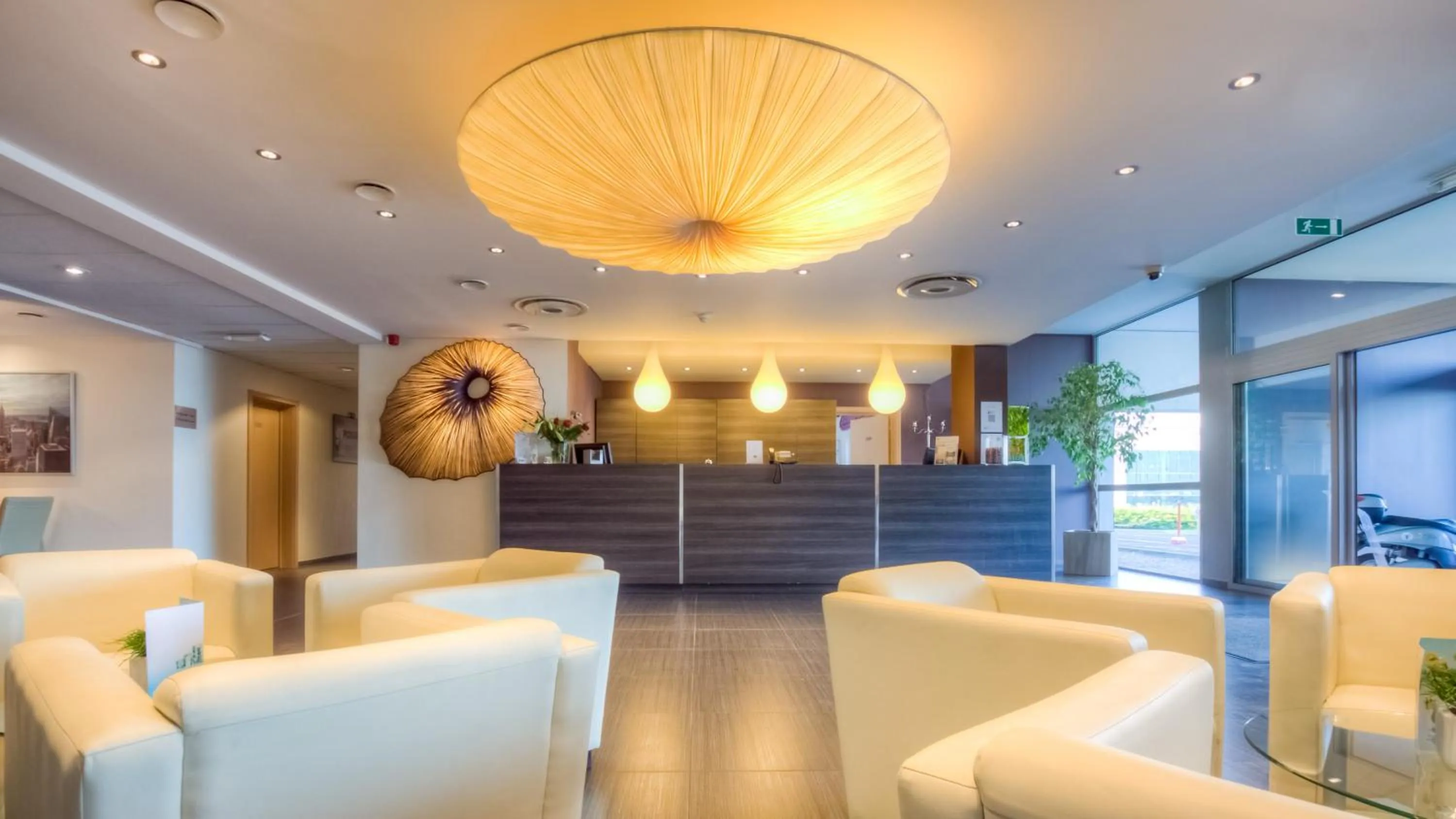 Lobby or reception in Hotel-Restaurant Horizon Ath-Lessines