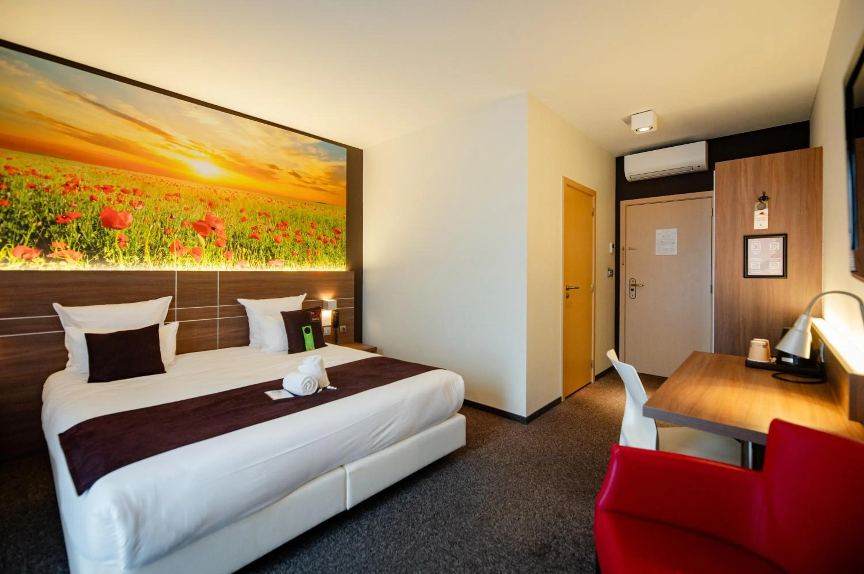 Bed in Hotel-Restaurant Horizon Ath-Lessines