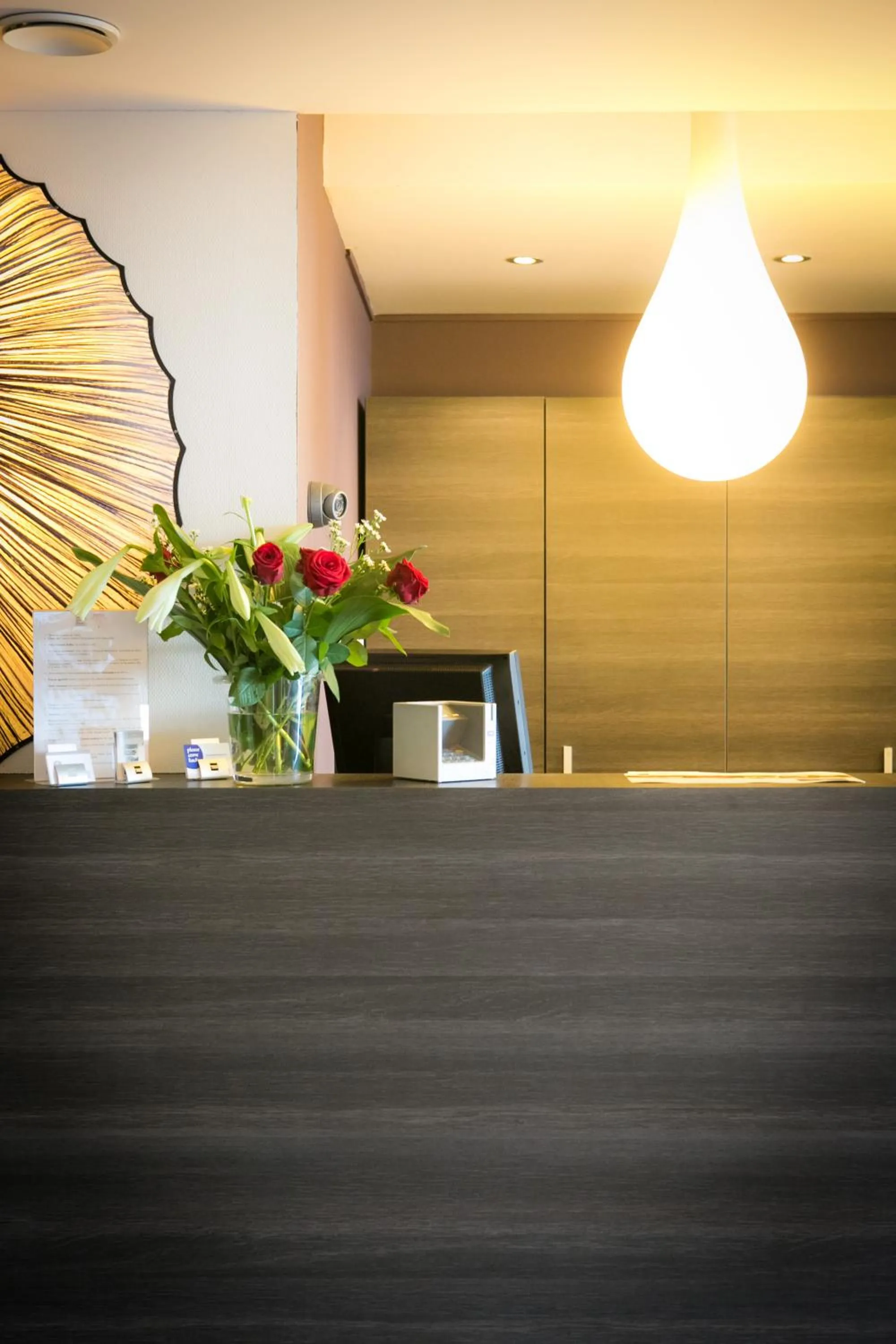 Lobby or reception in Hotel-Restaurant Horizon Ath-Lessines