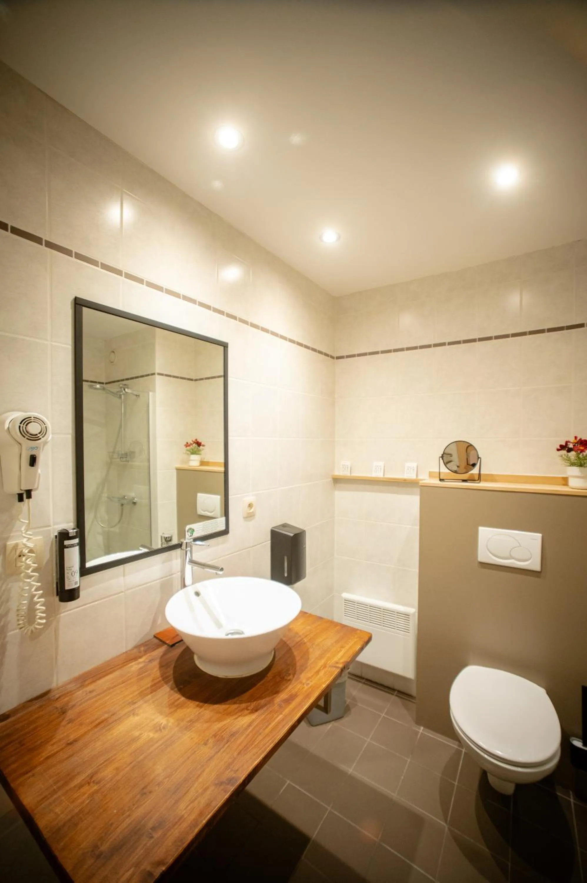 Bathroom in Hotel-Restaurant Horizon Ath-Lessines