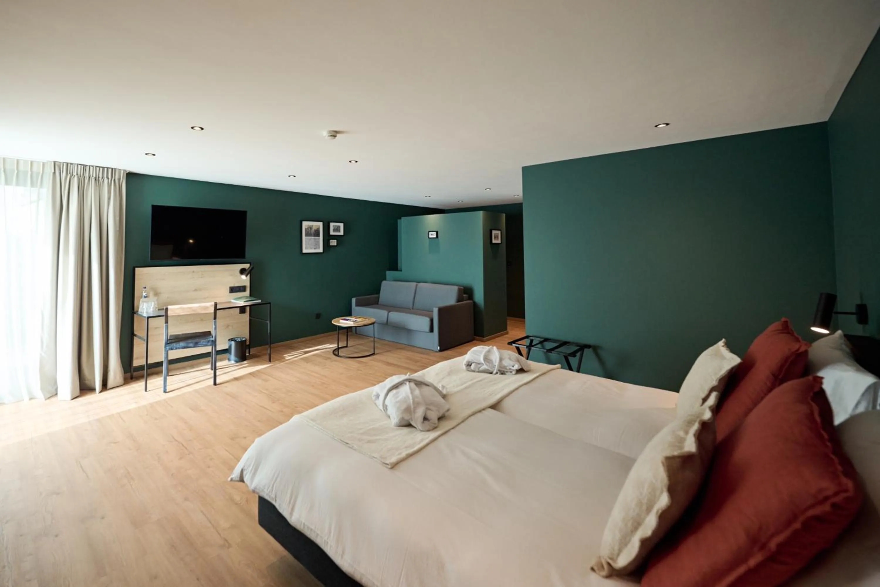 Bed in Hotel La Malle Poste