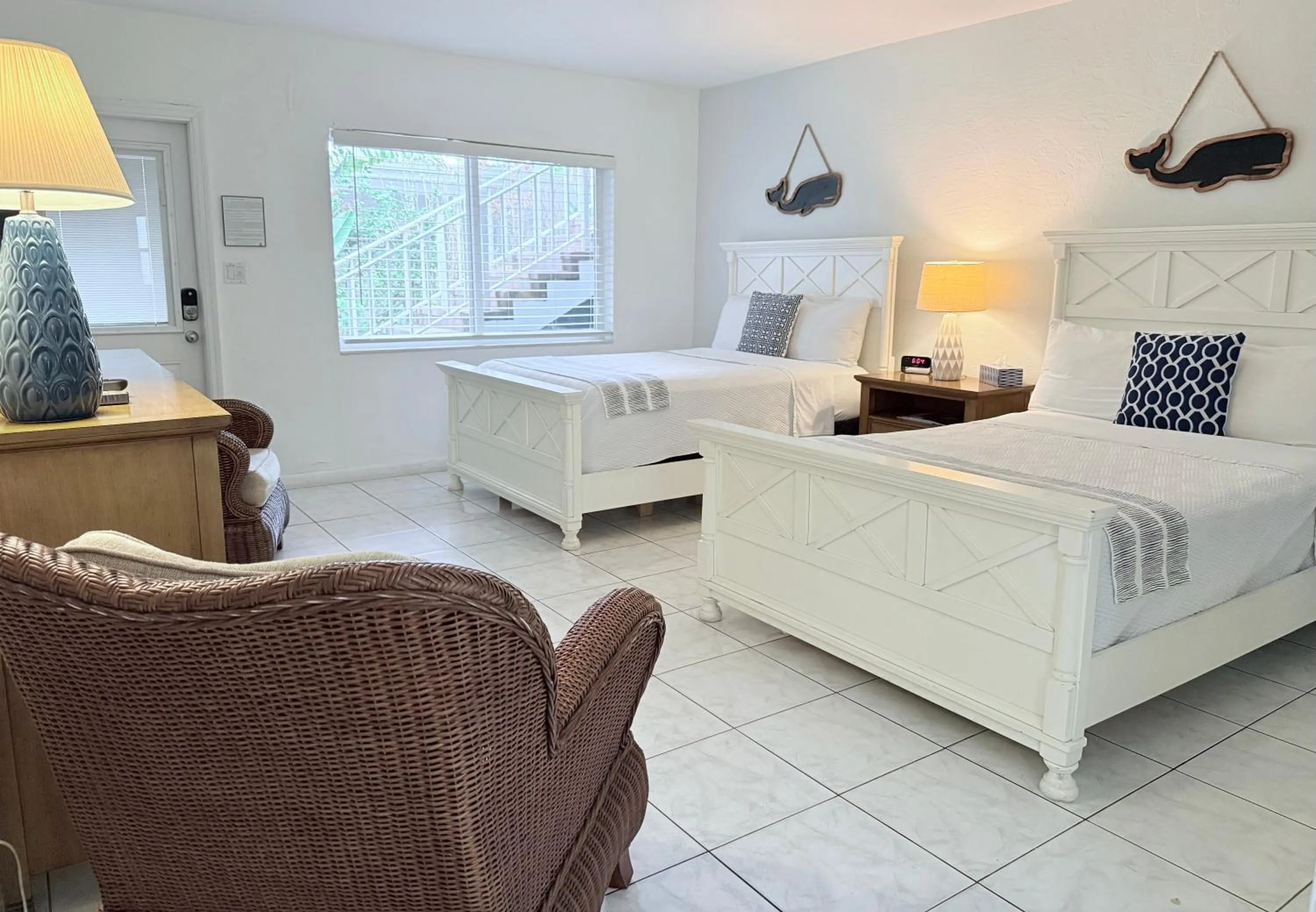 Bed in 4145 By The Sea Inn & Suites