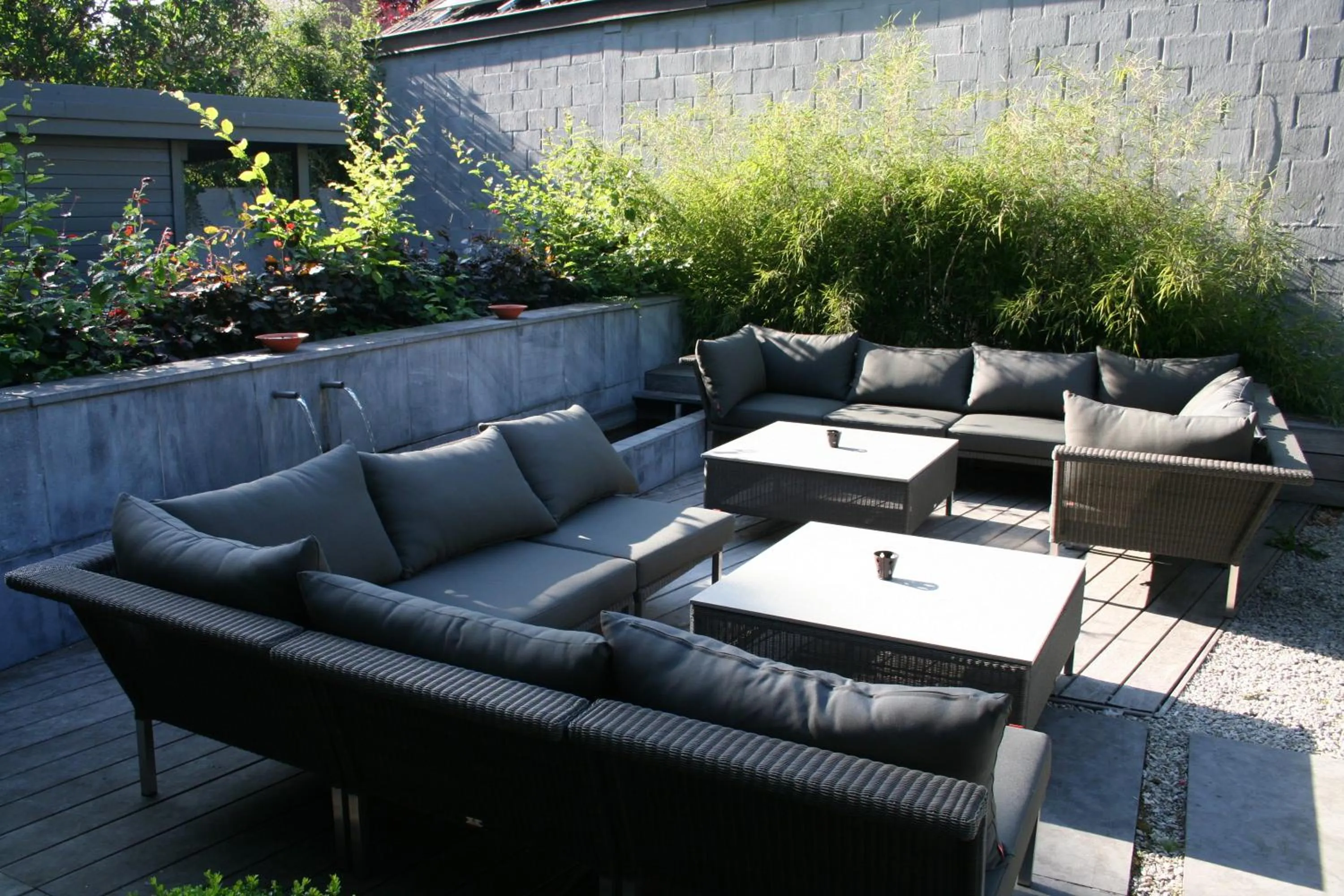 Patio in Hotel Carpinus