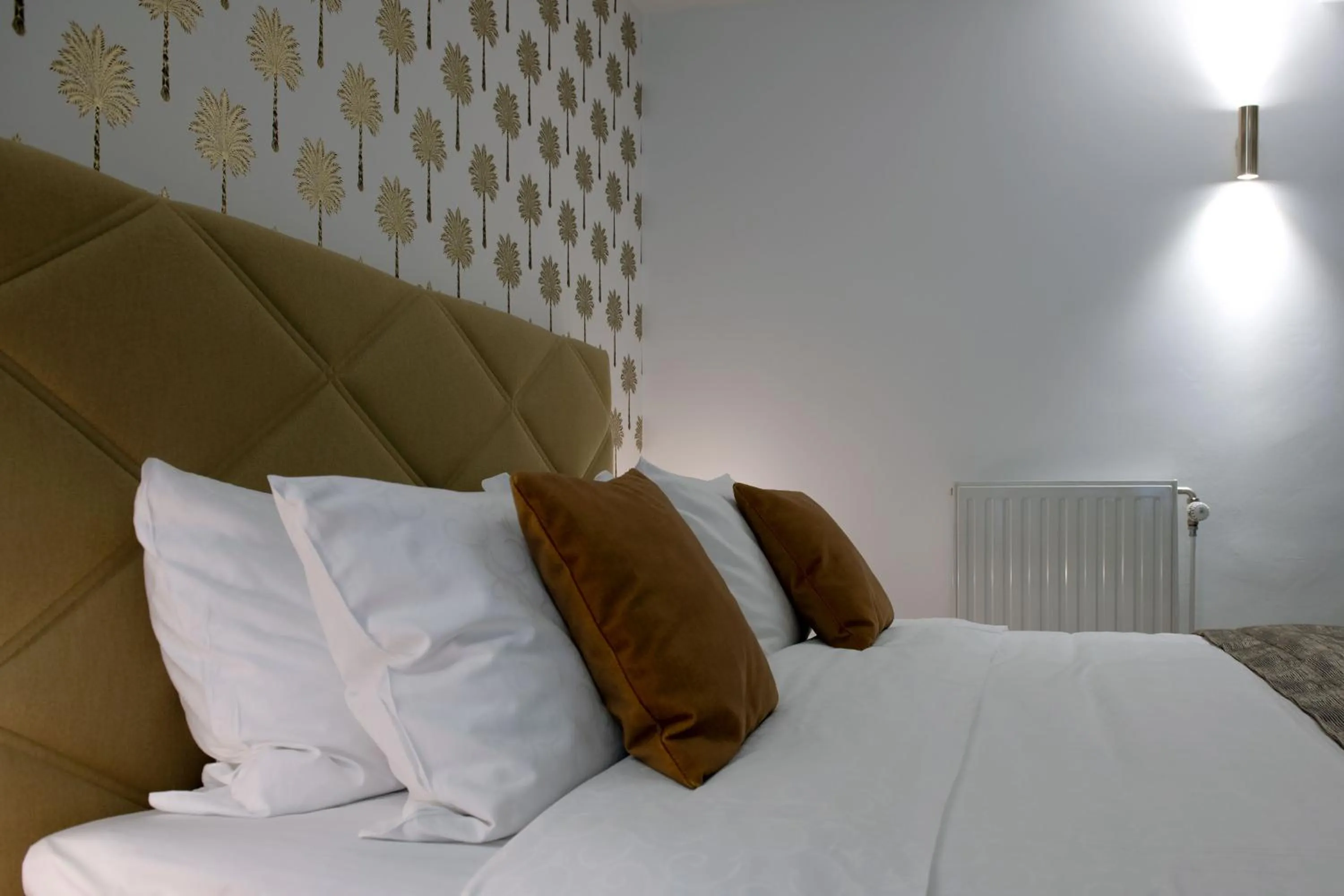 Bed in Hotel 'T Sandt