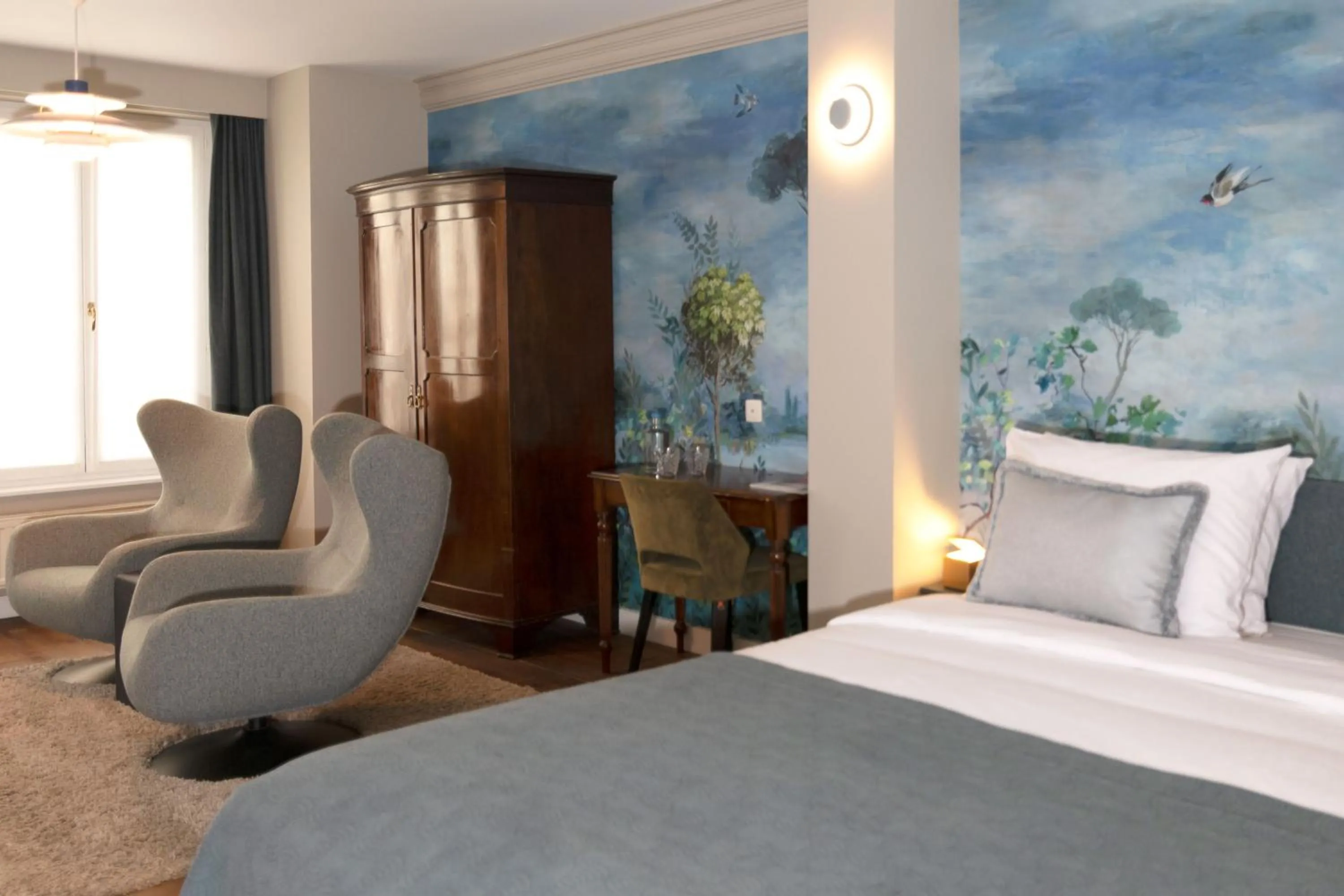 Bed in Hotel 'T Sandt