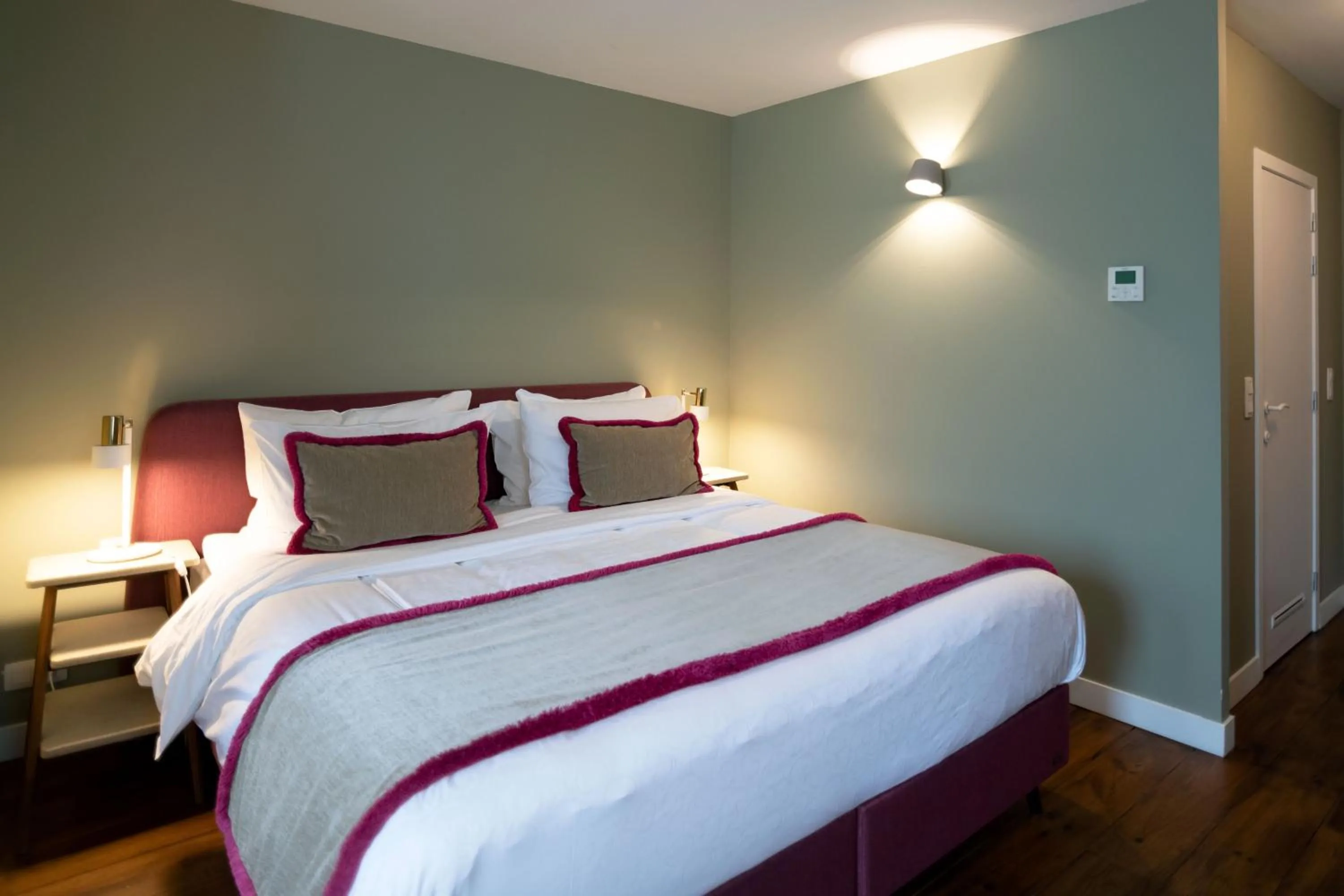 Bed in Hotel 'T Sandt