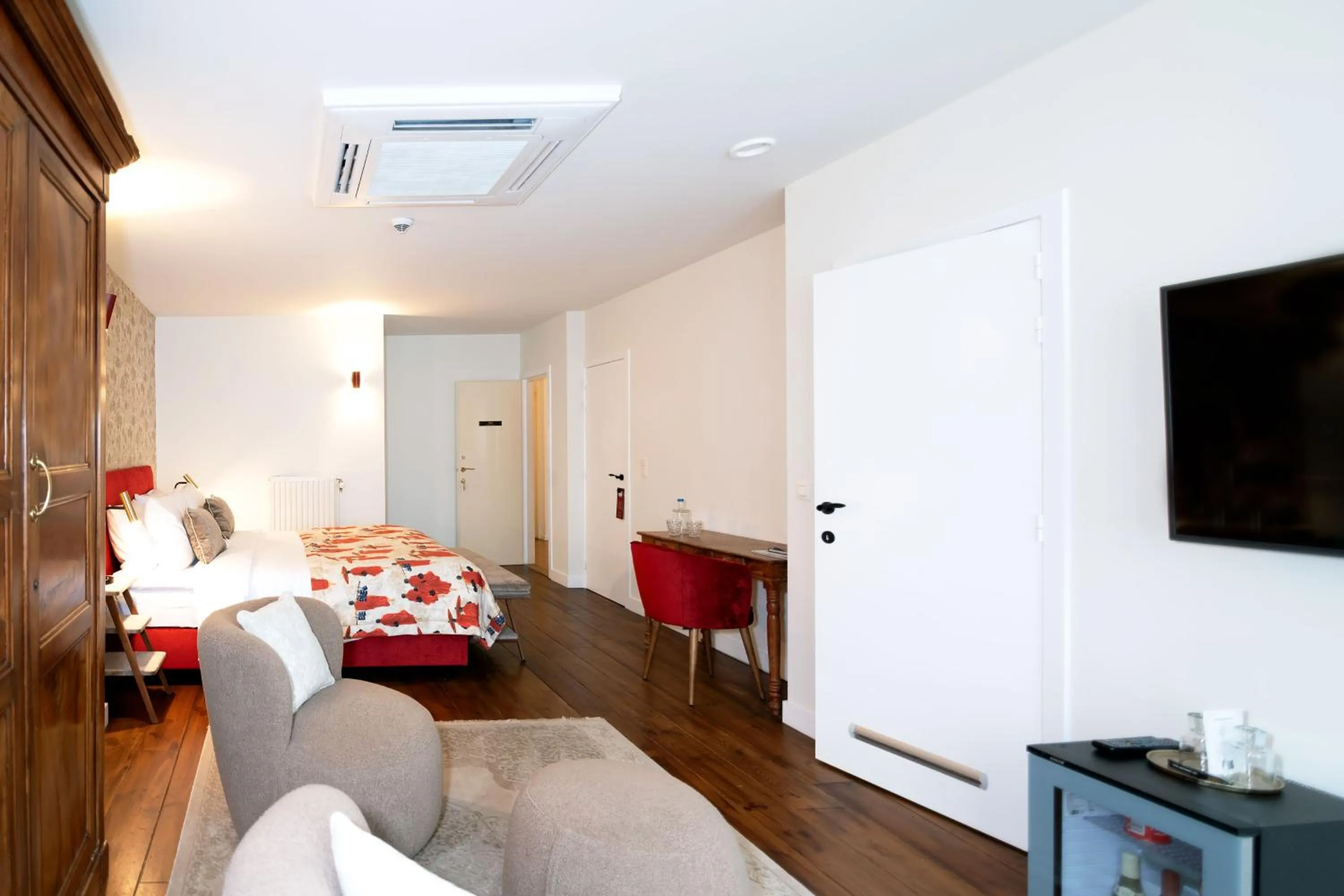 Bed in Hotel 'T Sandt