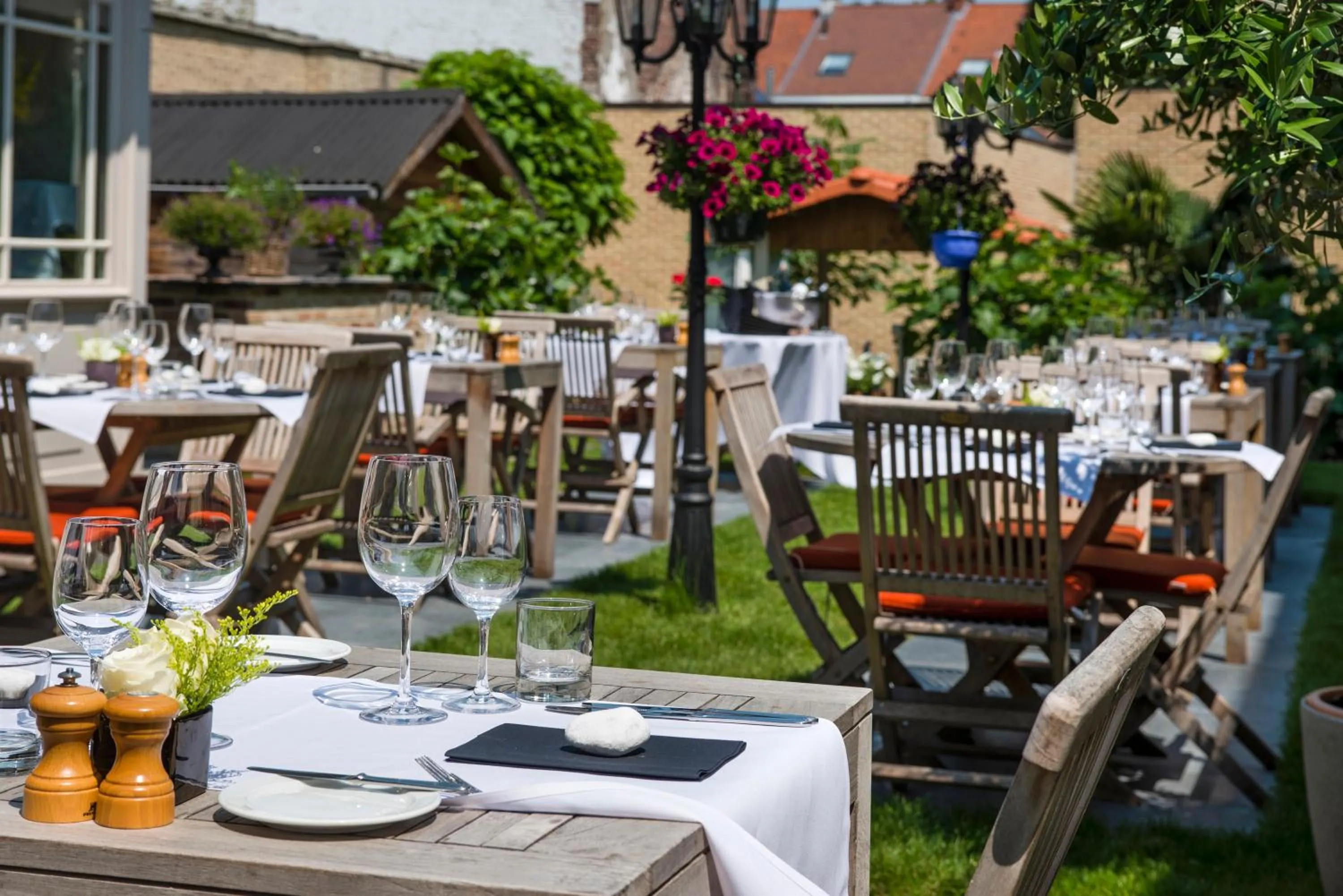 Balcony/Terrace in Parkhotel Gent Centrum