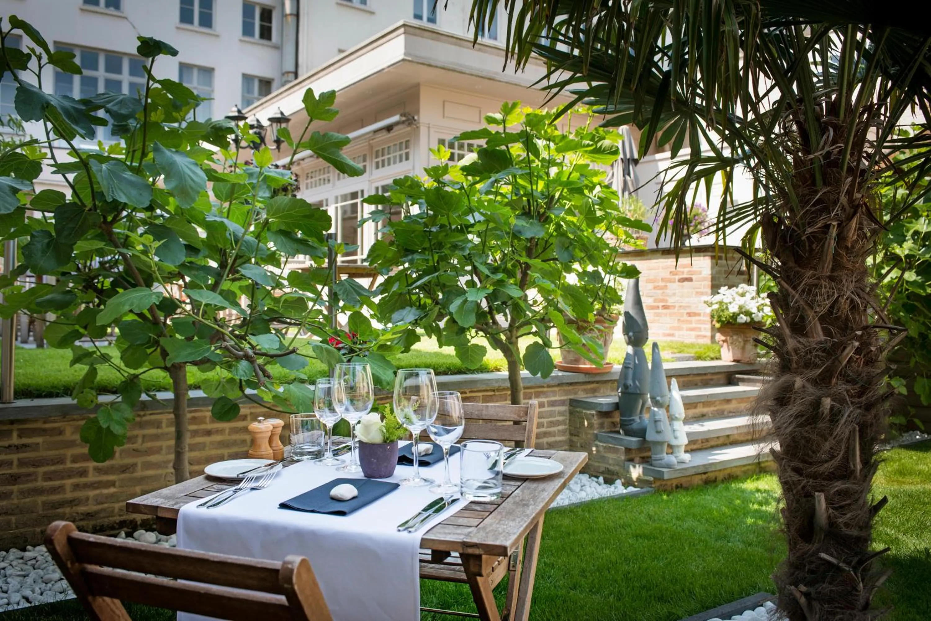 Garden in Parkhotel Gent Centrum