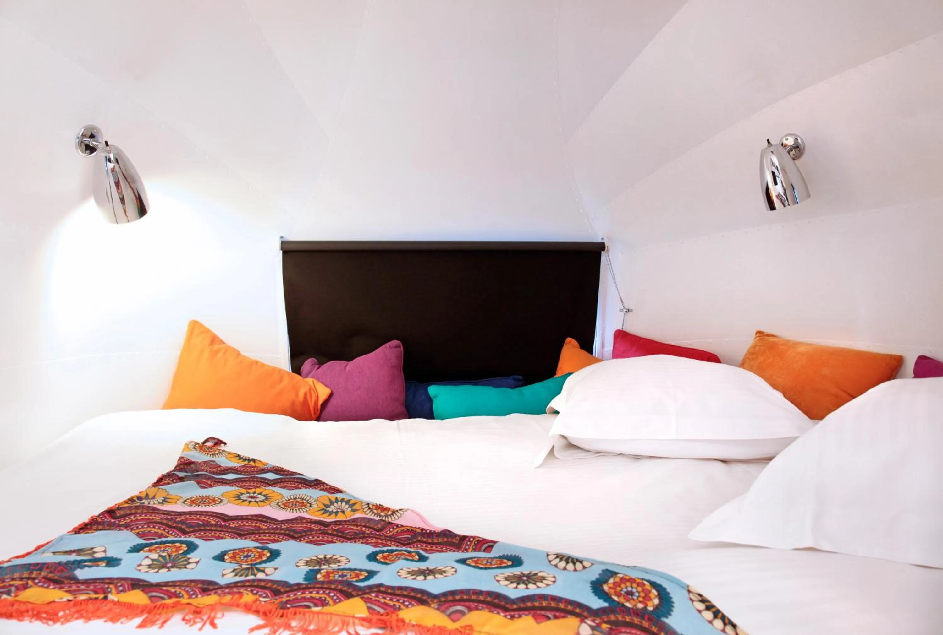 Bed in Vintage Hotel Brussels